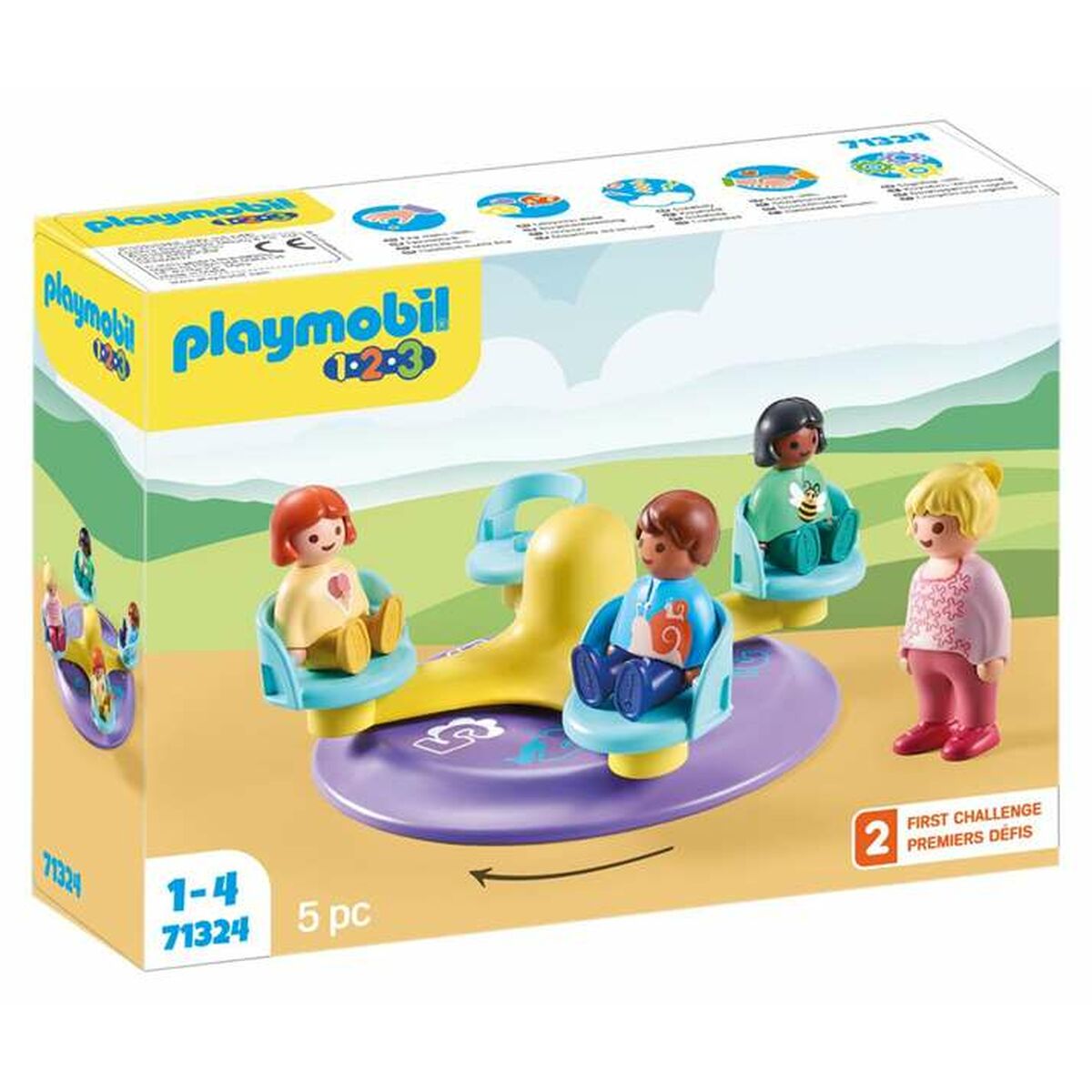 Playset Playmobil 71324 Carousel 5 Pieces