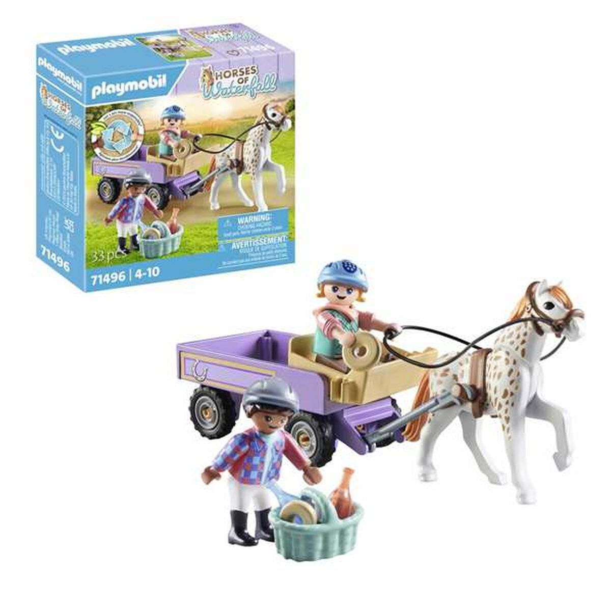 Vehicle Playset Playmobil 71496 33 Pieces