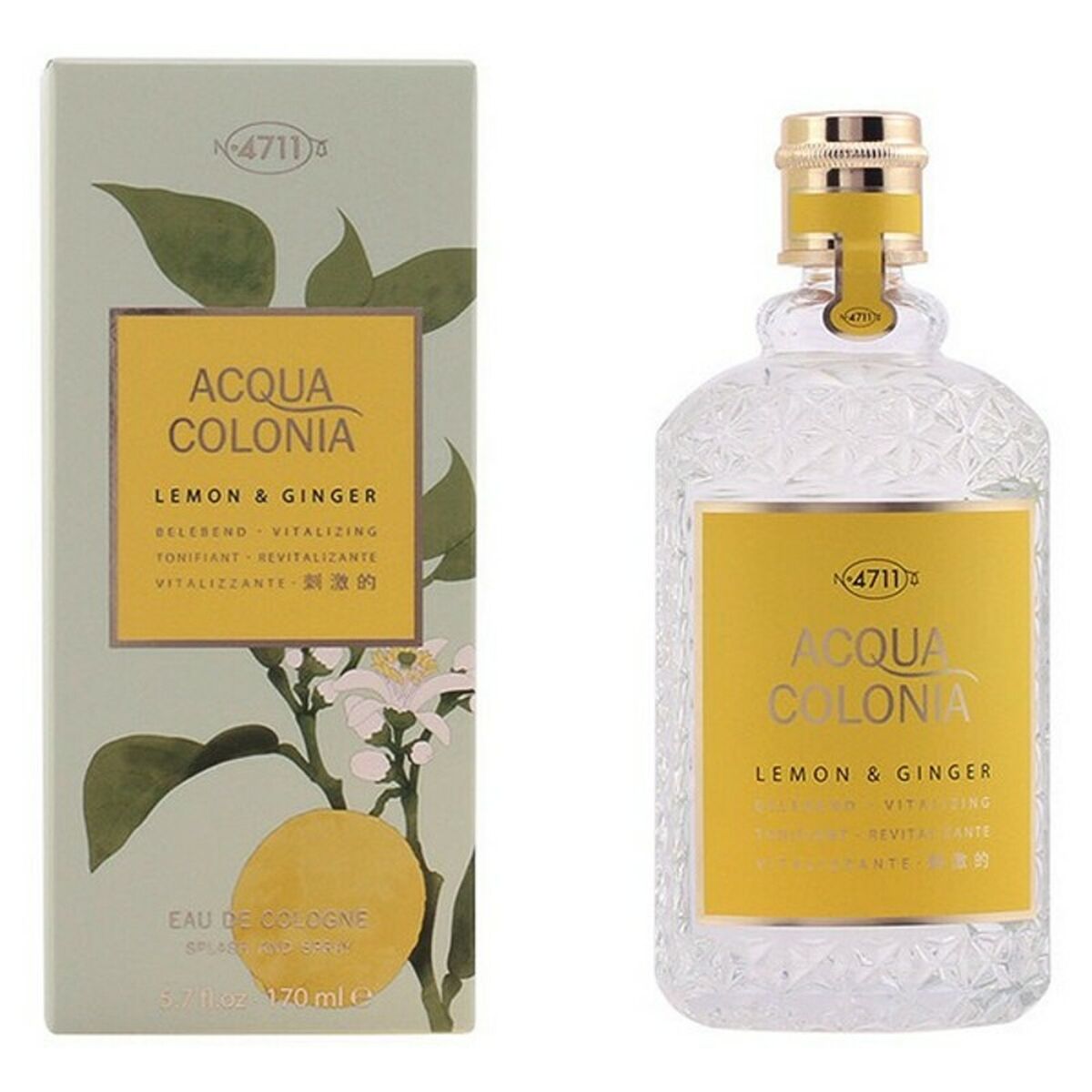 4711 Acqua Colonia Lemon & Ginger Eau de Cologne 170 ml (unisex)