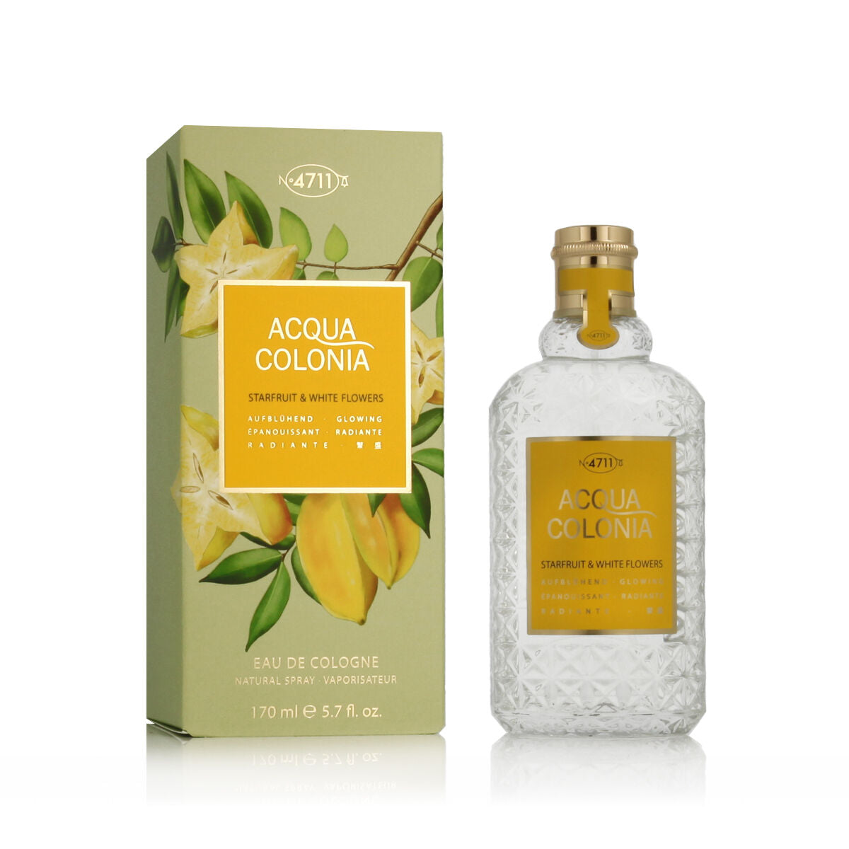 4711 Acqua Colonia Starfruit & White Flowers Eau de Cologne 170 ml (unisex)