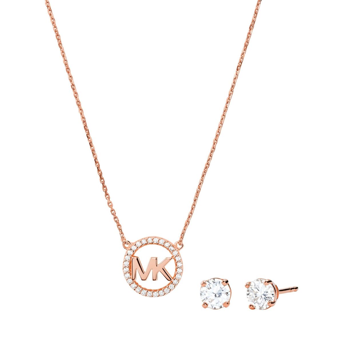 Women's necklace and matching earrings set Michael Kors MKC1260AN - Colour: Gold