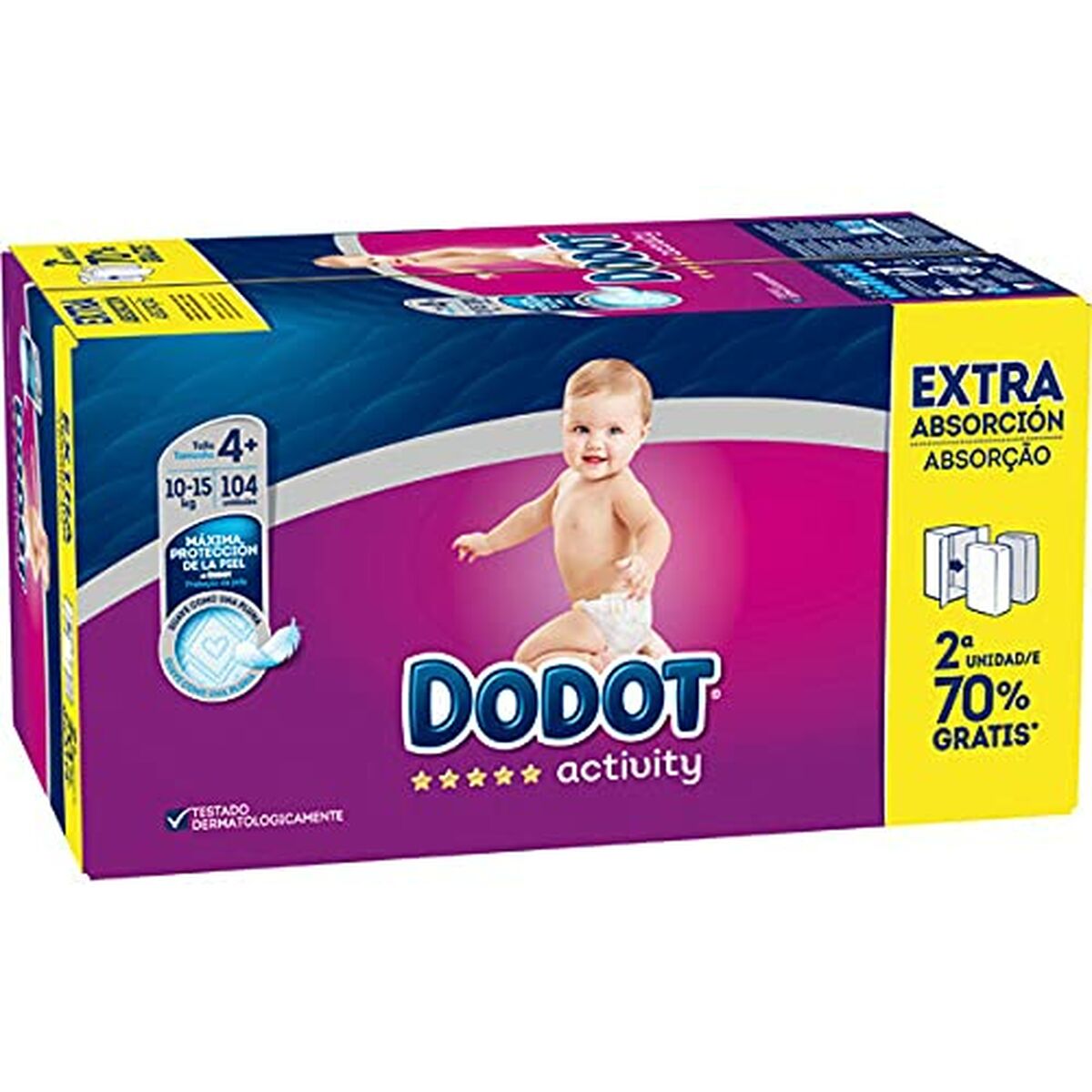 Disposable nappies Dodot Dodot Activity 4 9-14 kg