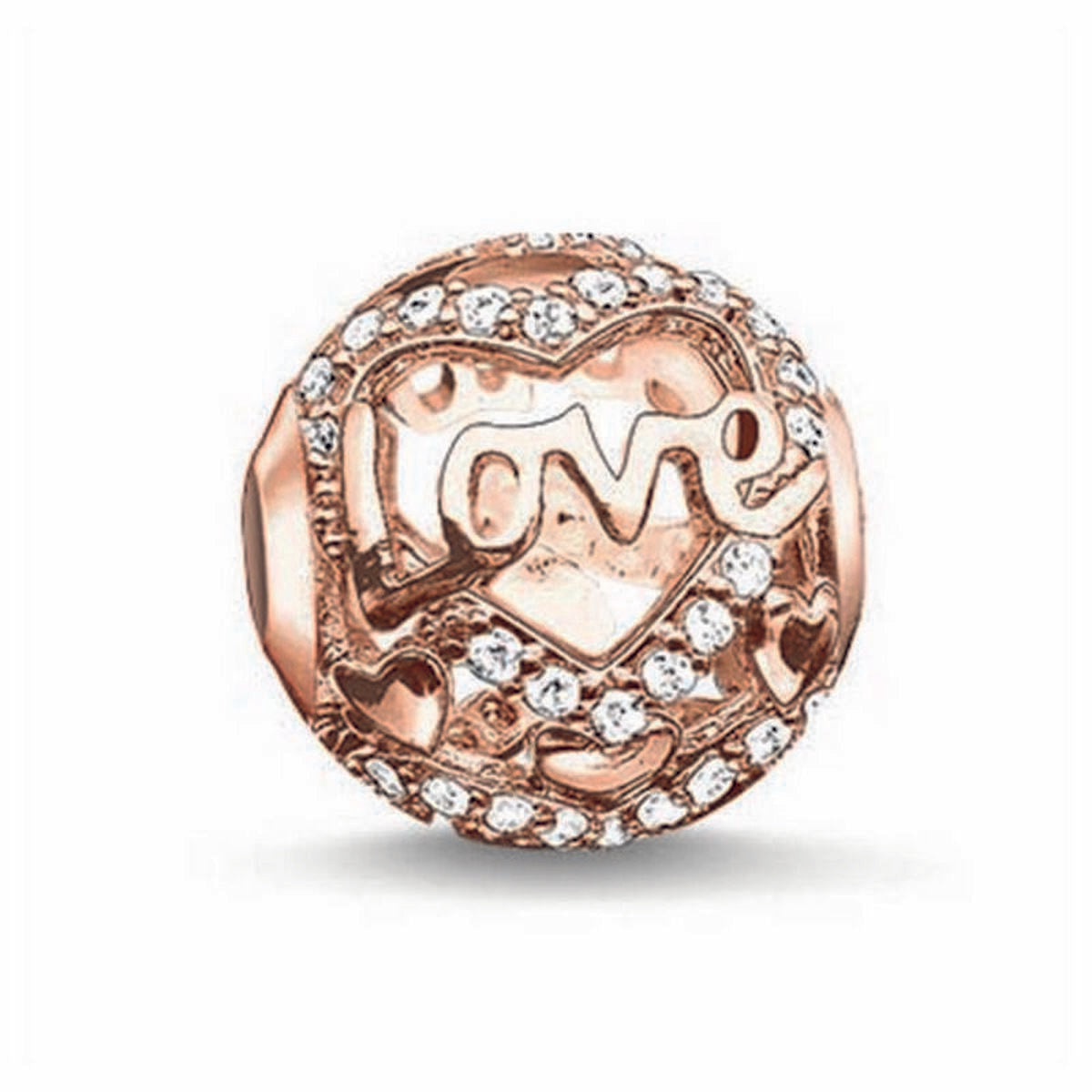 Ladies' Beads Thomas Sabo K017 (1,4 cm) (1,4 cm) - Colour: Rose Gold