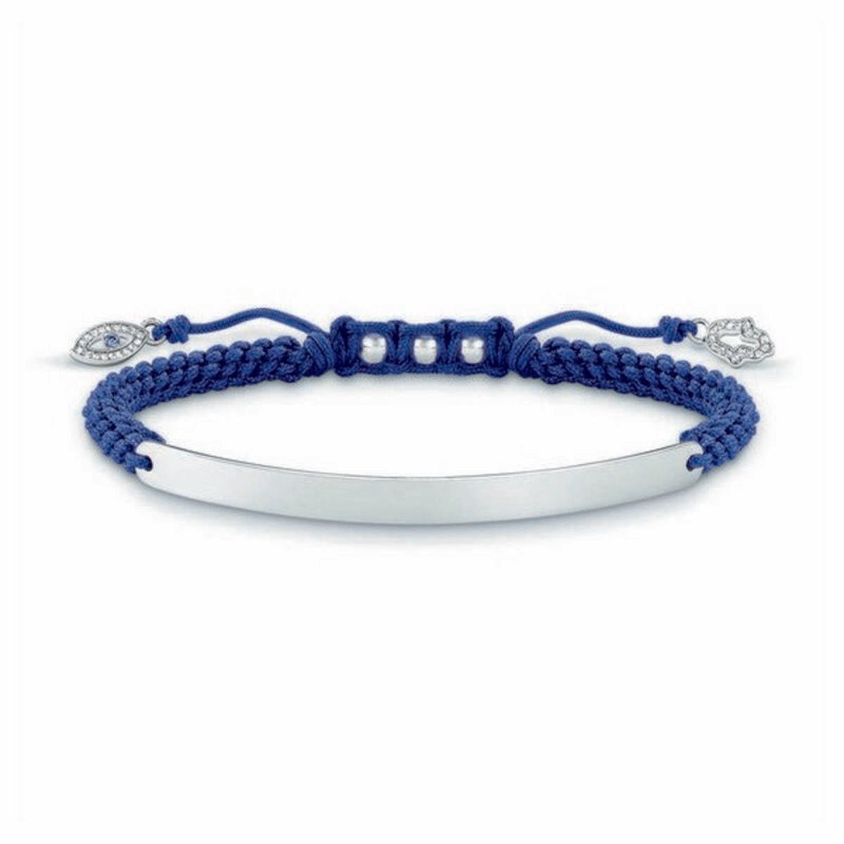 Ladies' Bracelet Thomas Sabo LBA0066-897-1 16 - 19 cm Silver Blue 21 cm - Measurement: 12-19 cm