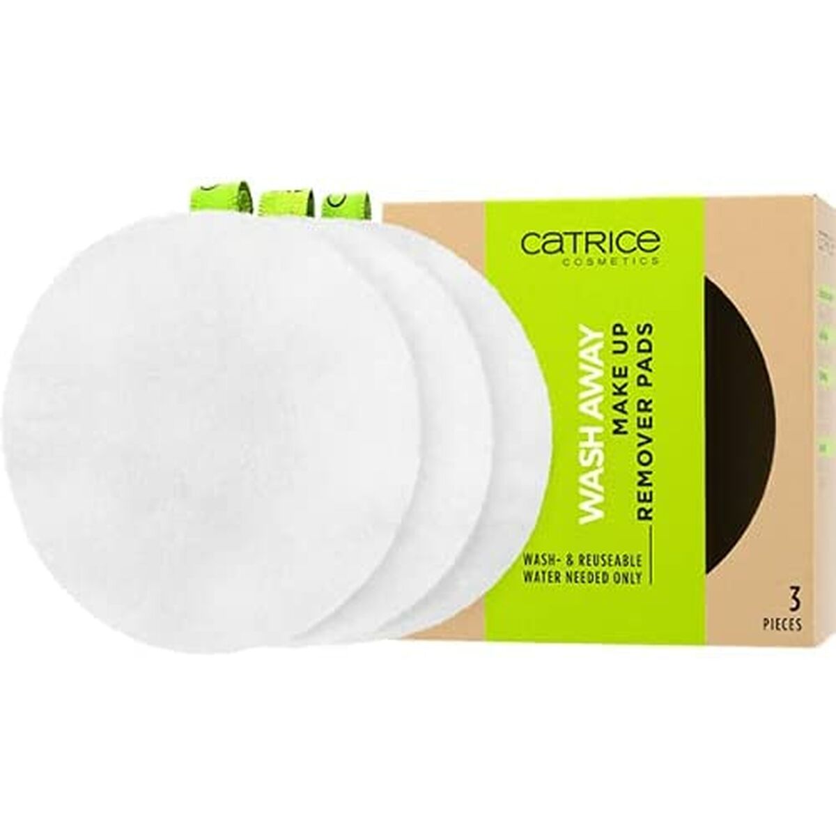 WASH AWAY make up remover pads 3 u