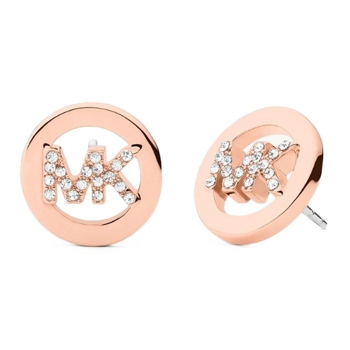 Ladies' Earrings Michael Kors LOGO Brass