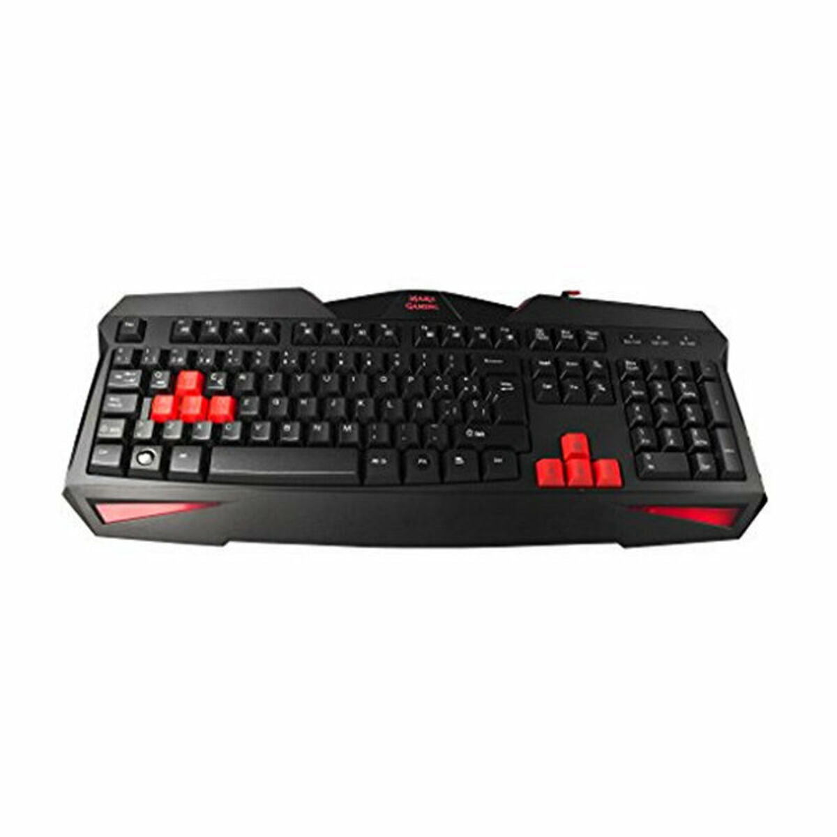Keyboard and Mouse Tacens MCP1 Black Red Qwerty US
