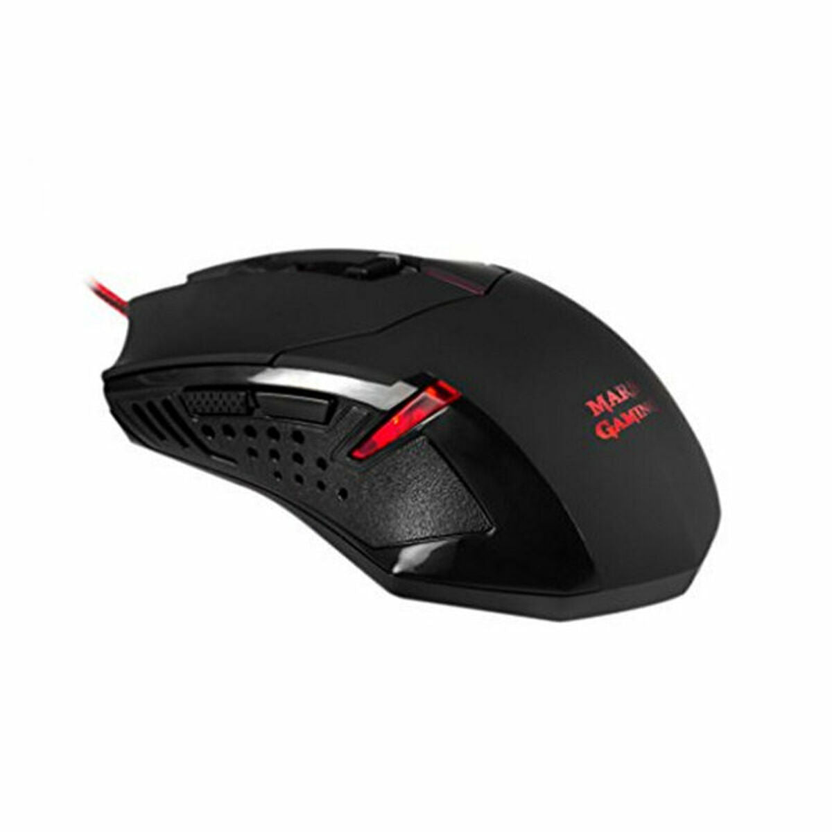 Keyboard and Mouse Tacens MCP1 Black Red Qwerty US