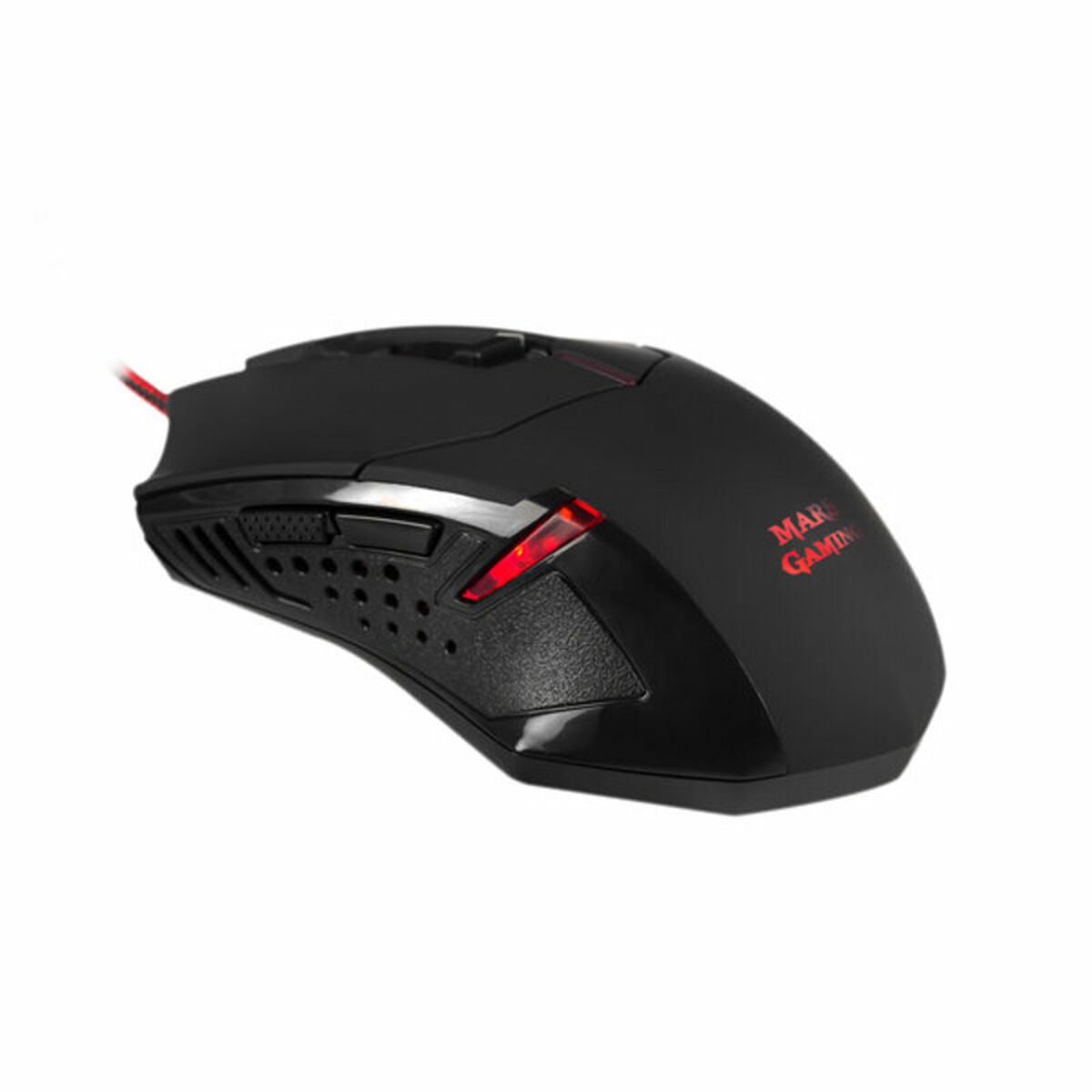 Keyboard and Mouse Tacens MCP1 Black Red Qwerty US