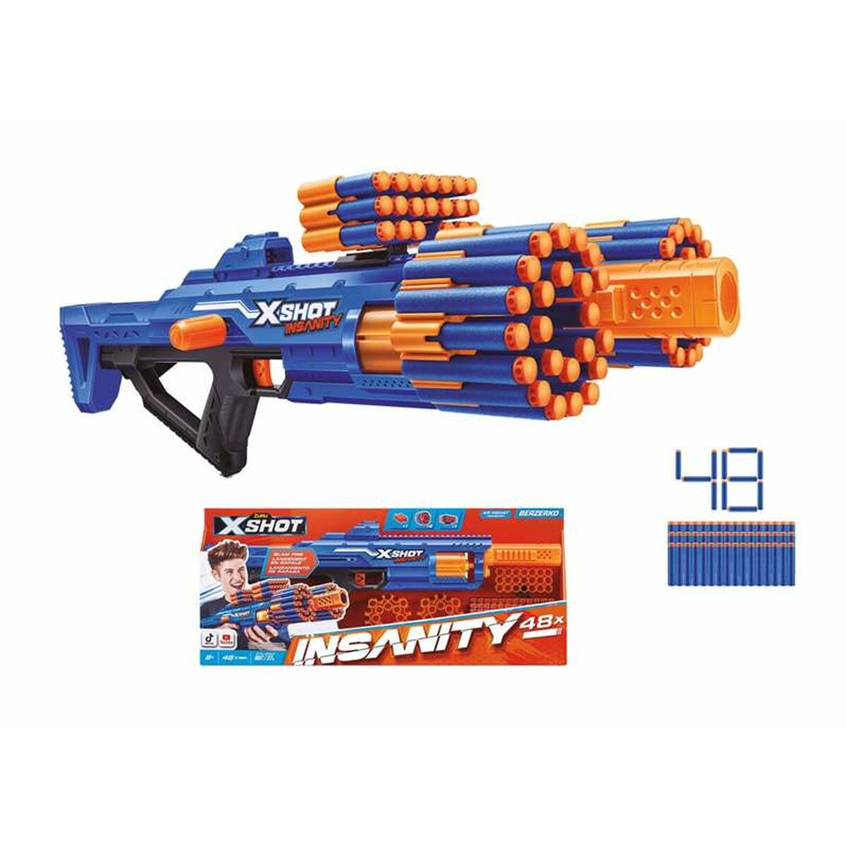 Dart Gun X-Shot Insanity- Berzerko