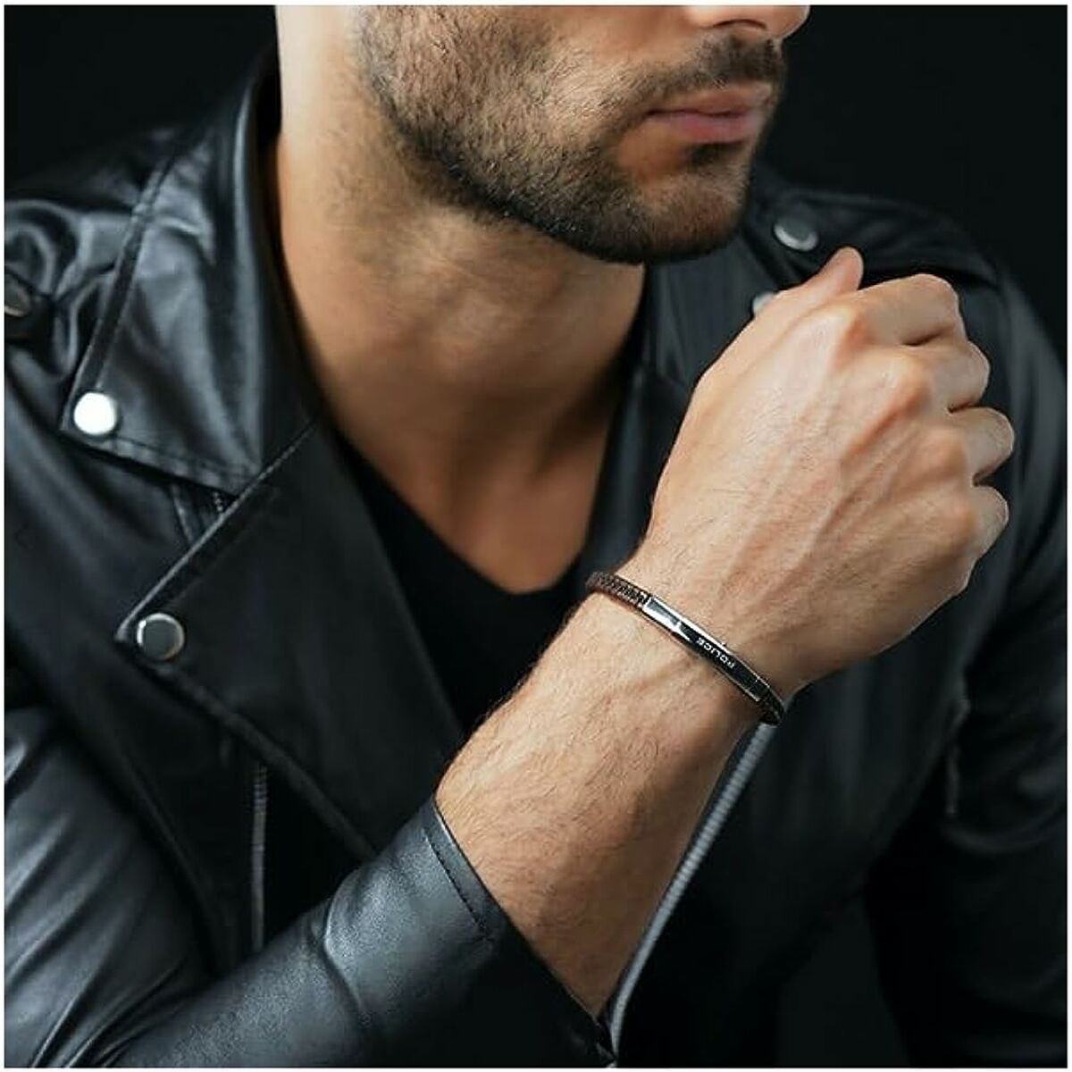 Men's Bracelet Police  PEAGB0009501