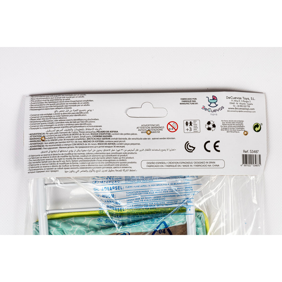 Toy Ironing Board Decuevas 63 x 72 x 25 cm