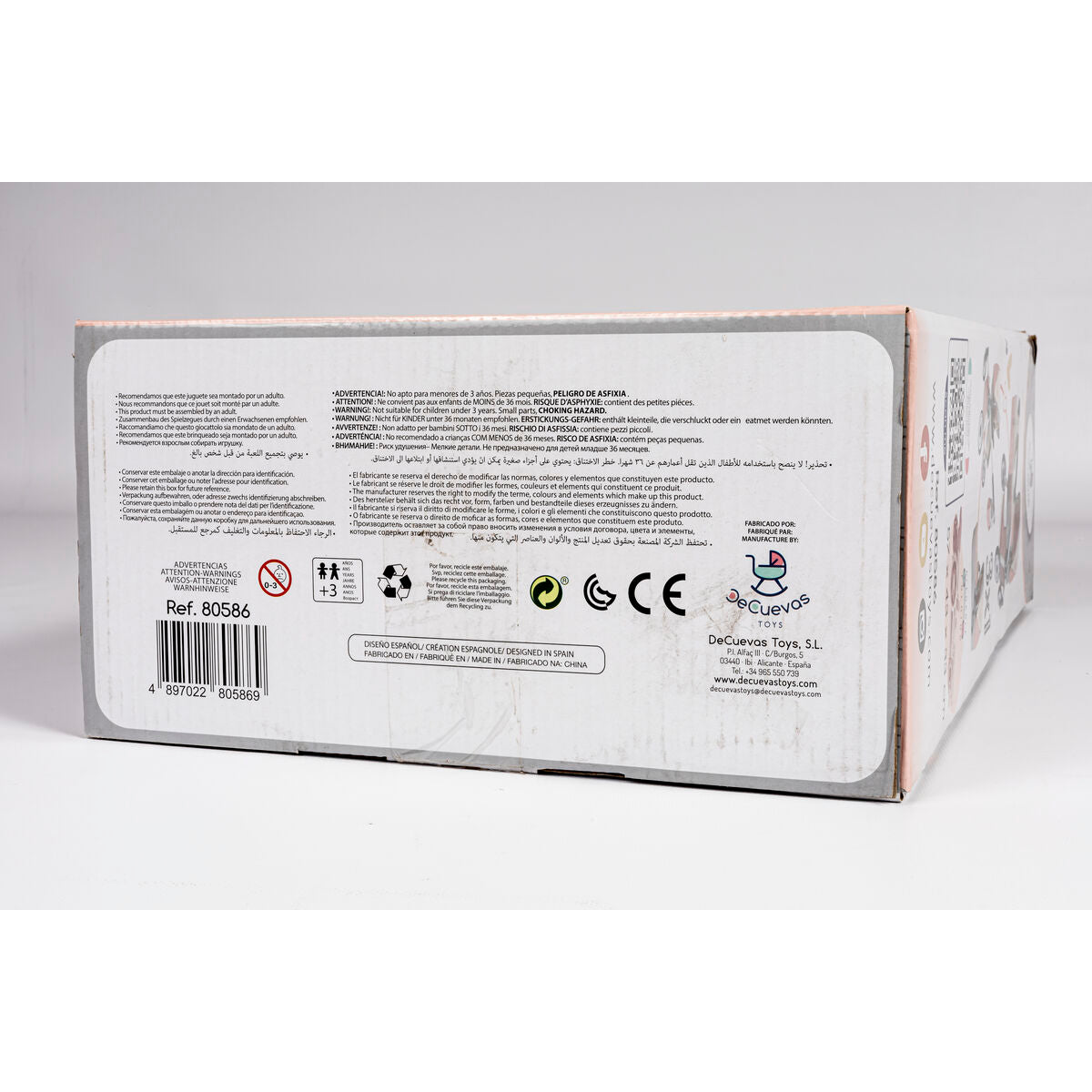 Doll Stroller Decuevas Funny Foldable 3-in-1 41 x 62 x 70 cm