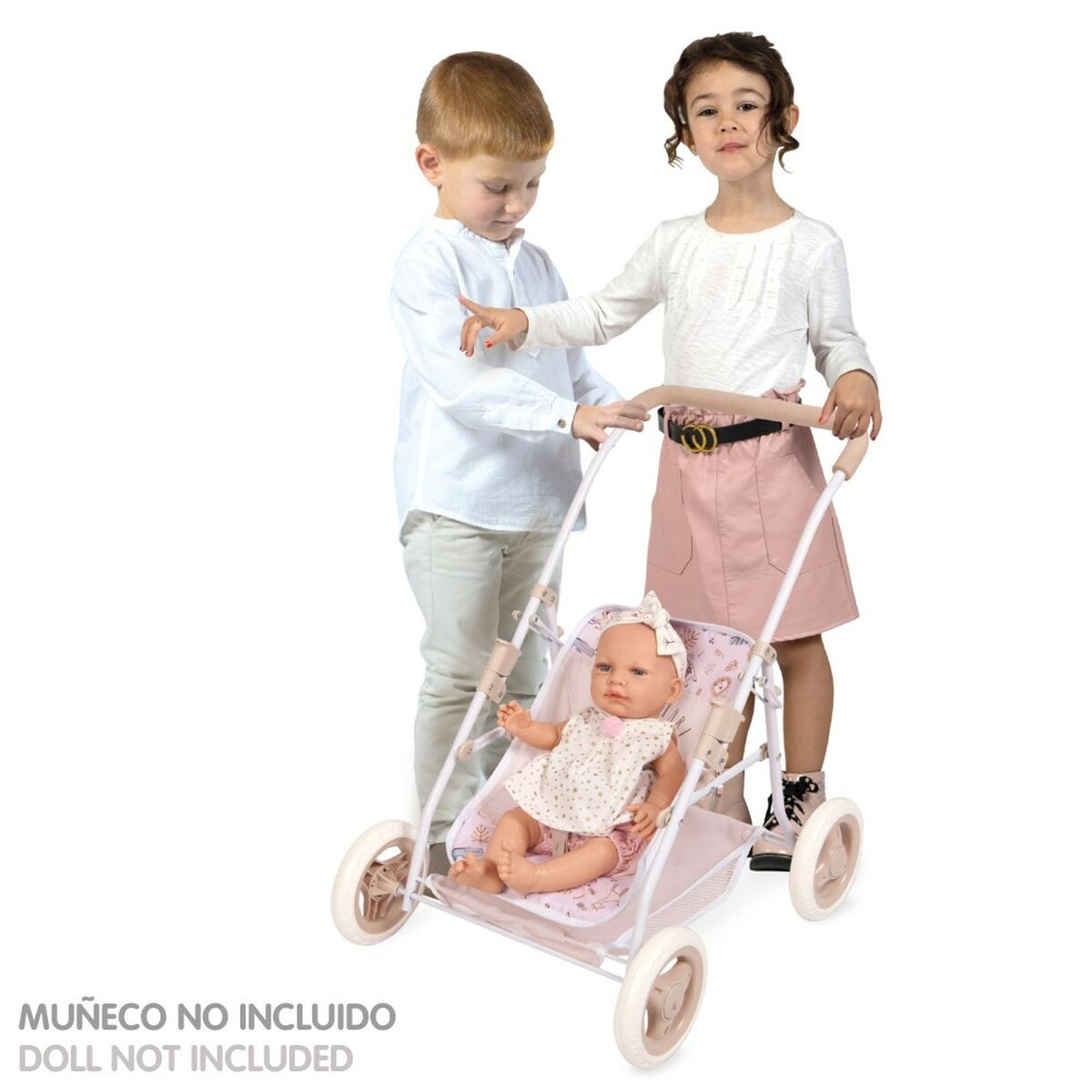 Chair for Dolls Colorbaby Safari 40 x 57 x 49 cm 4 Units Convertible