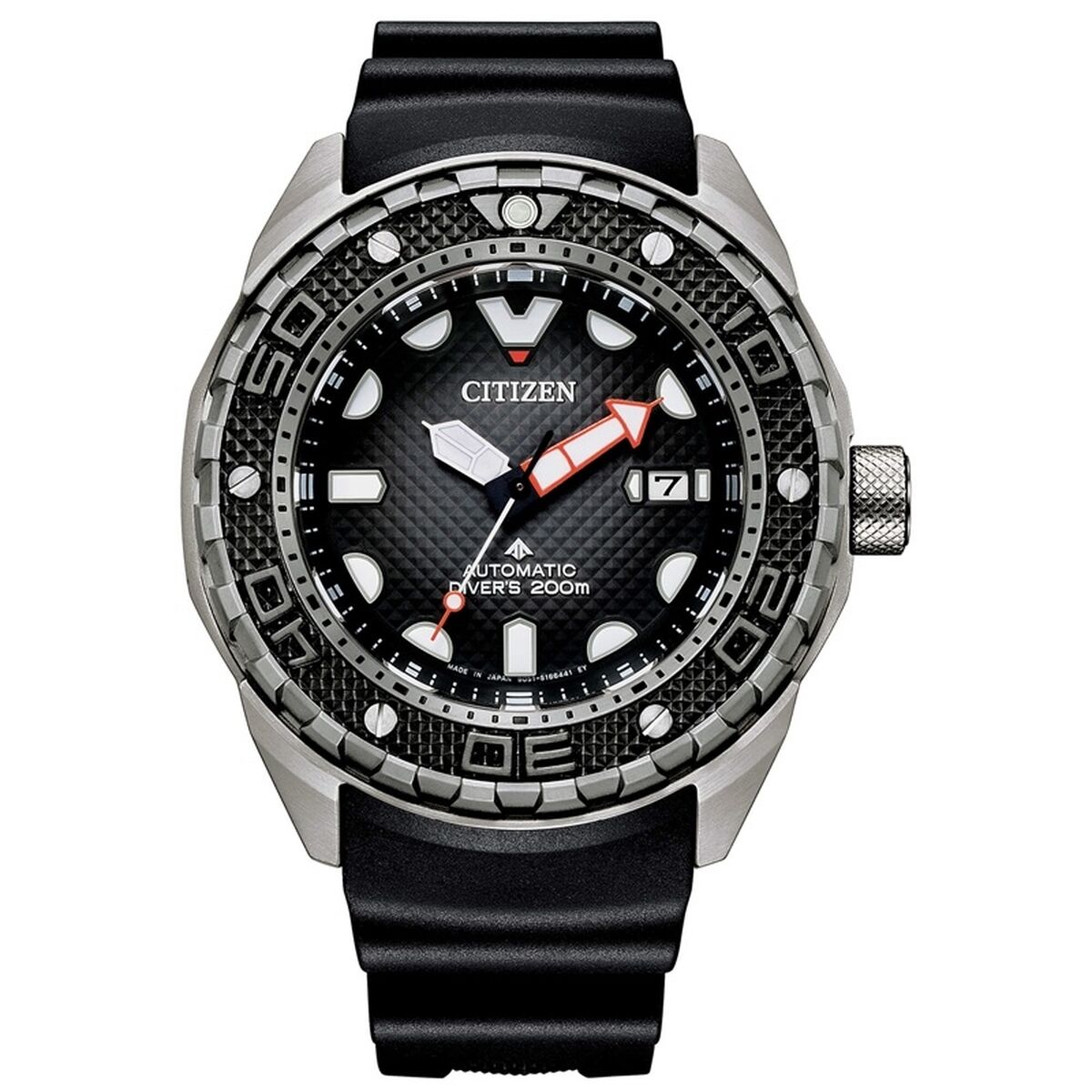 Men's Watch Citizen PROMASTER DIVERS 200M AUTOMATIC SUPER TITANIO Black Grey (Ø 46 mm)