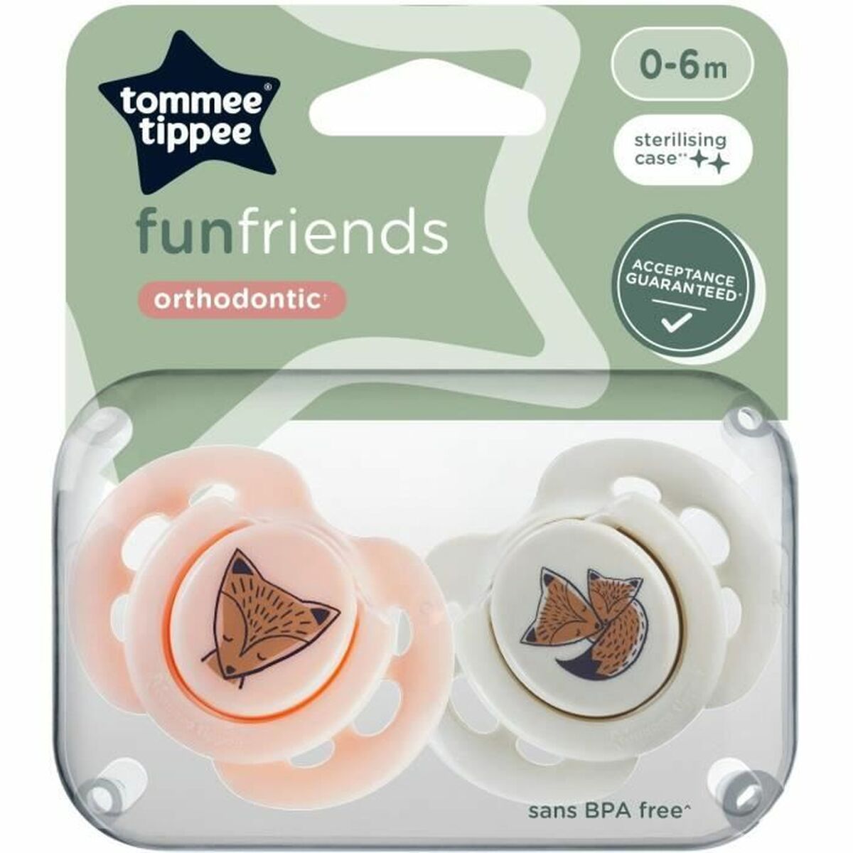 Pacifier Tommee Tippee (2 Pieces)