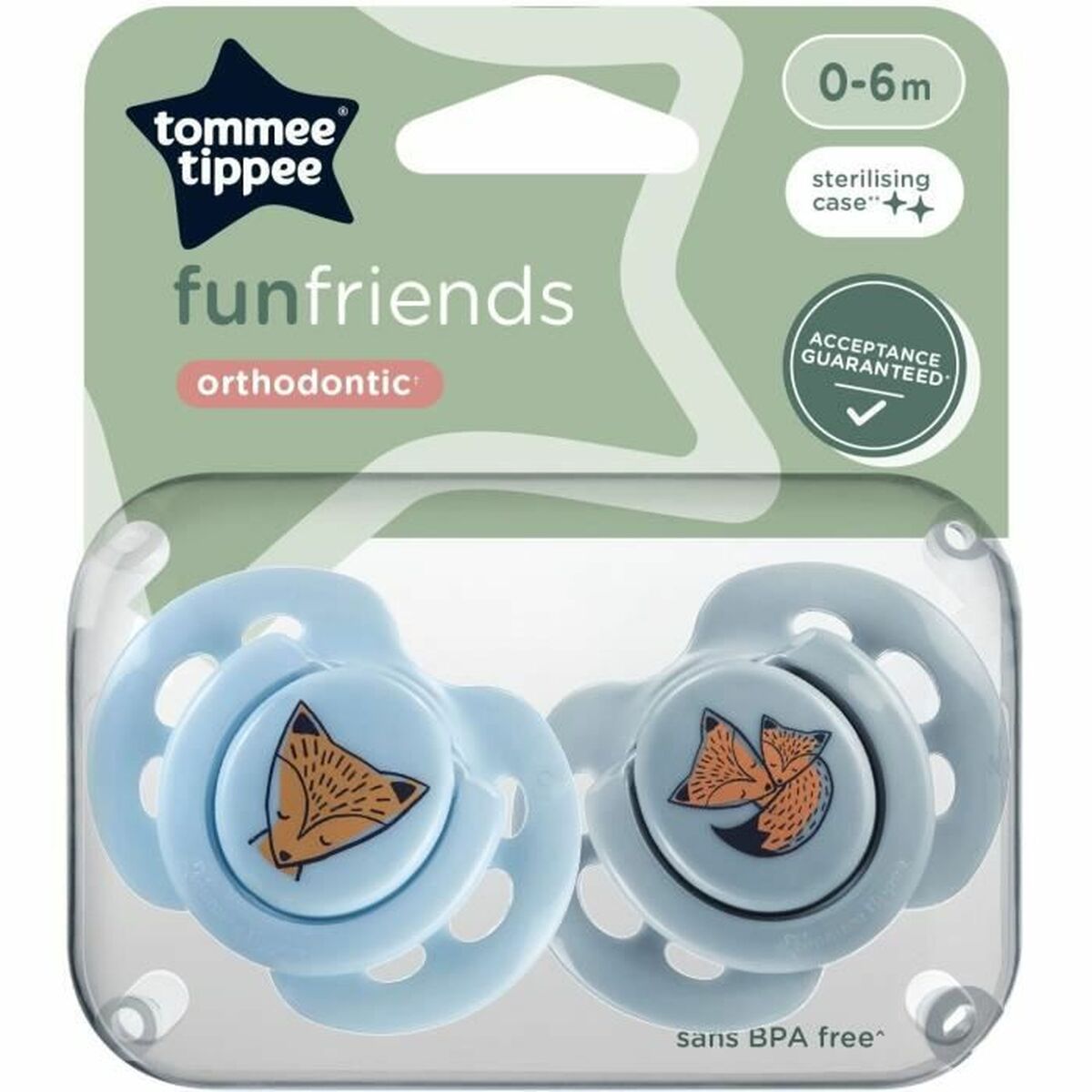 Pacifier Tommee Tippee (2 Pieces)