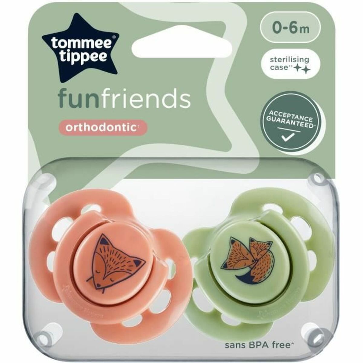 Pacifier Tommee Tippee (2 Pieces)