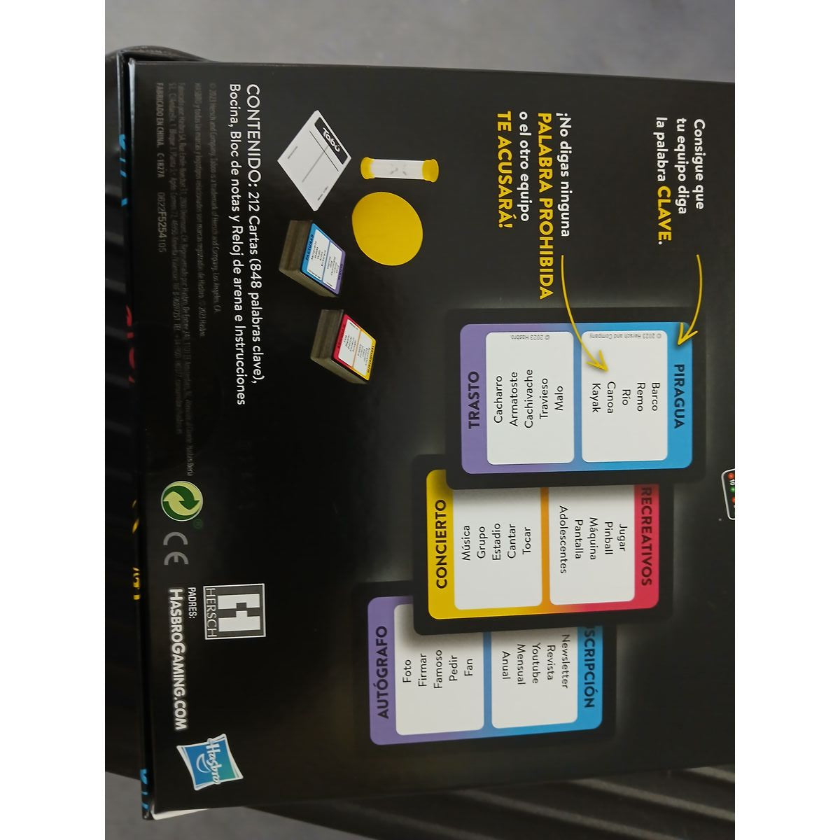 Board game Hasbro Tabú (ES)