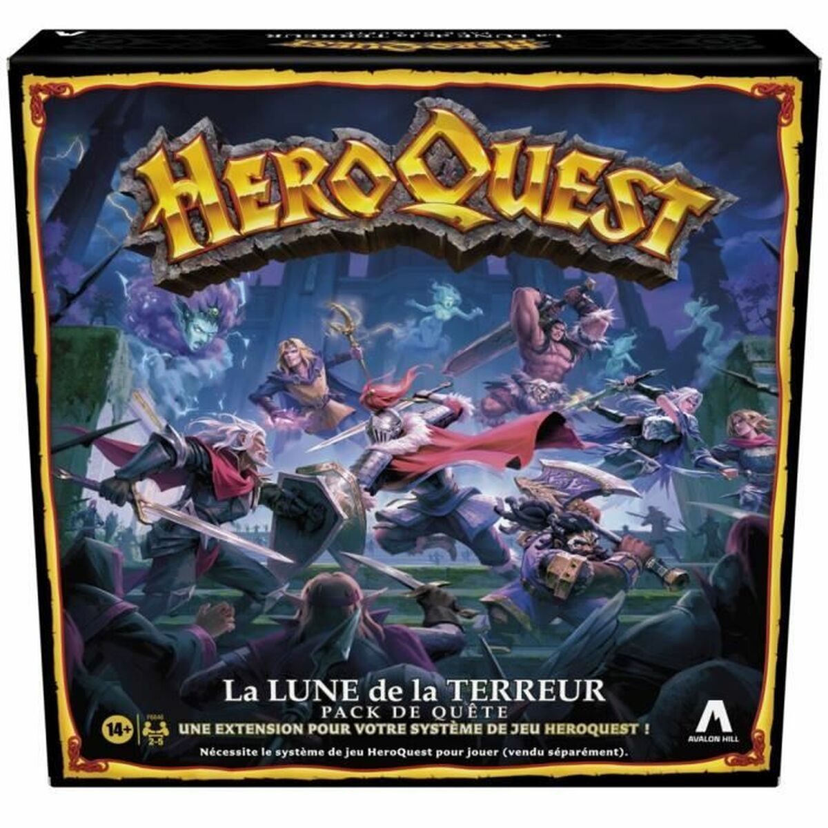 Board game Hasbro Hero Quest: La Lune de la Terreur (Expansion Pack) (FR)