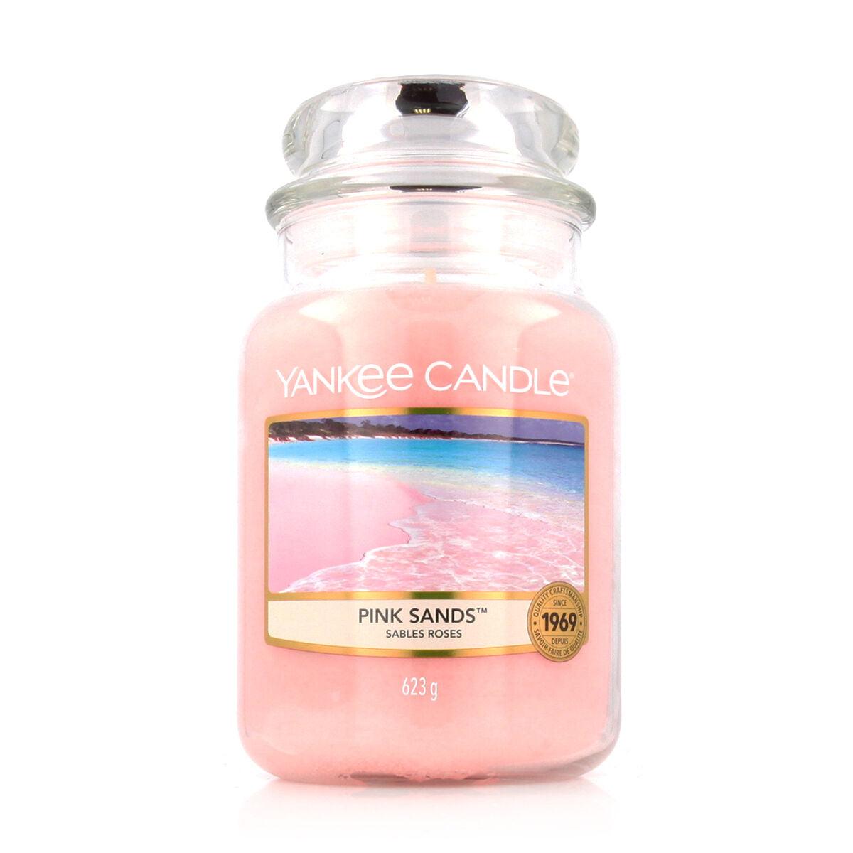 Yankee Candle Classic Large Jar Candles Scented Candle Pink Sands 623 g