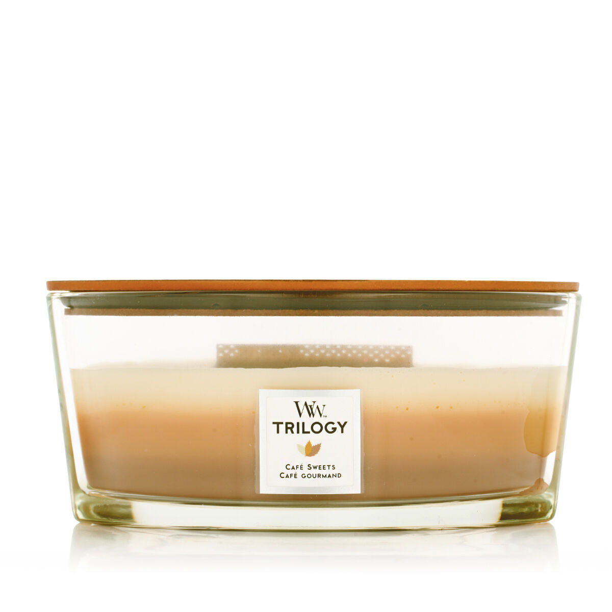 WoodWick Trilogy Scented Candle Café Sweets 453.6 g