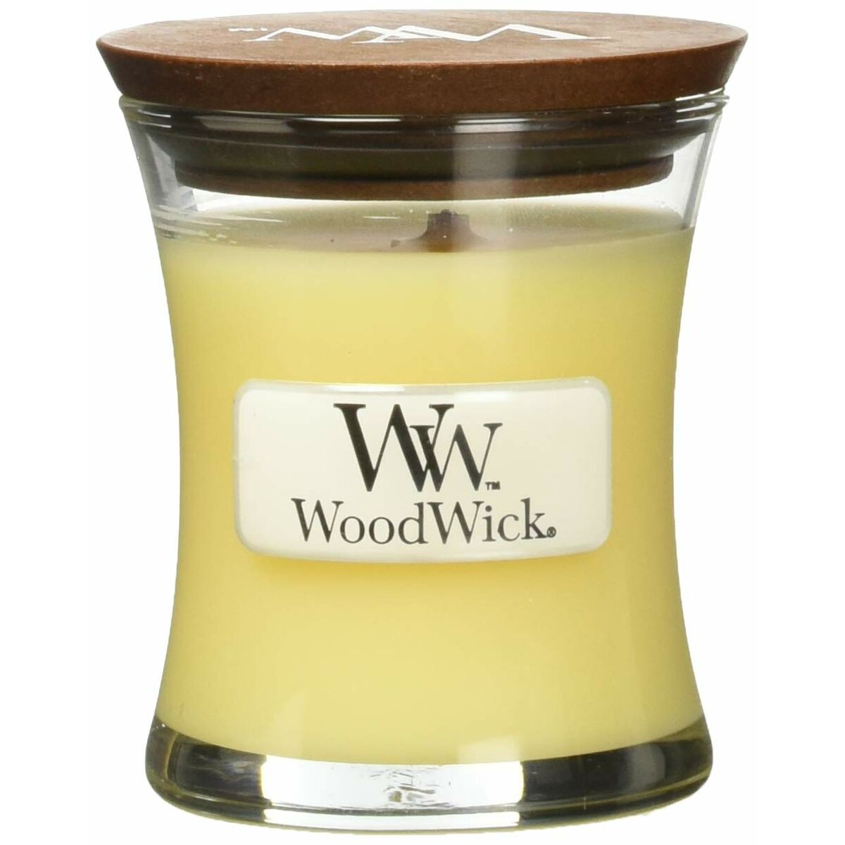 WoodWick Mini Hourglass Candles Scented Candle Lemongrass & Lily 85 g