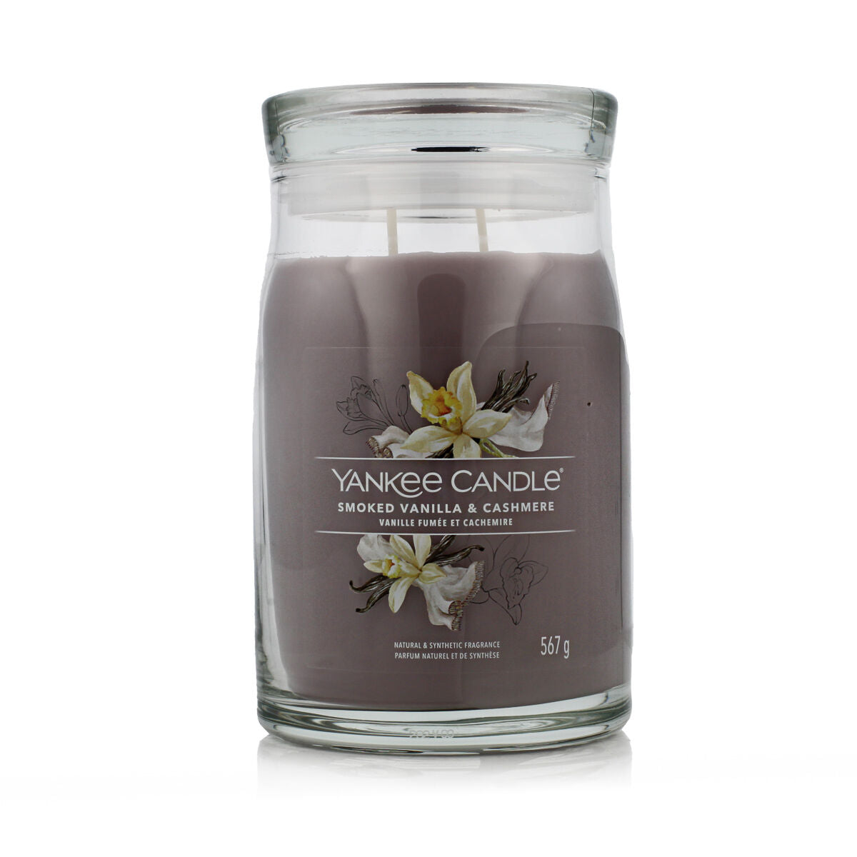 Yankee Candle Signature Scented Candle Smoked Vanilla & Cashmere 567 g