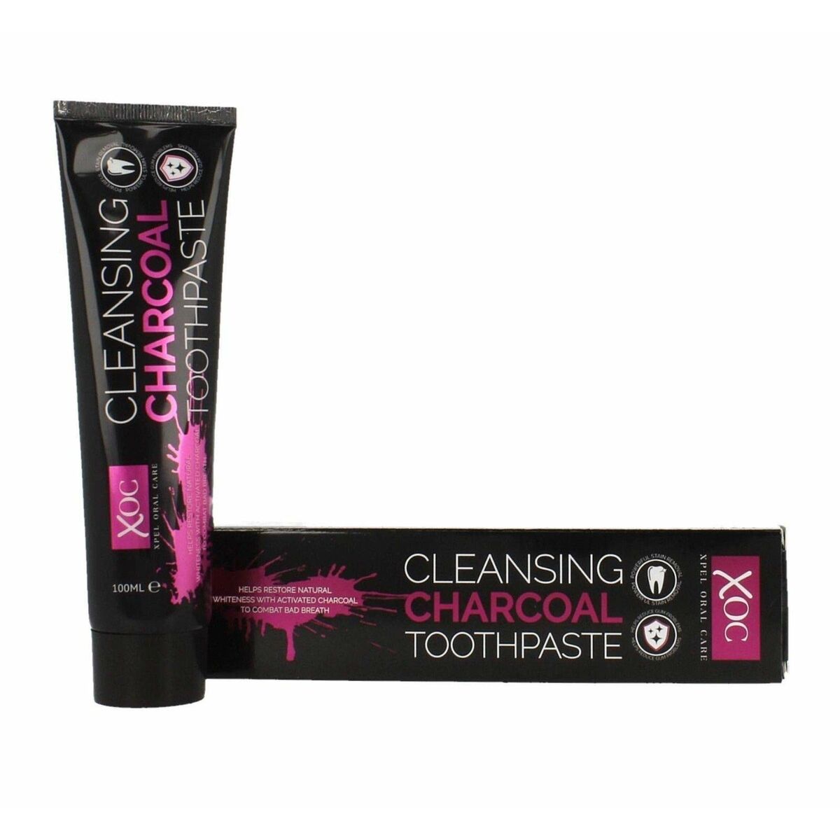 Xpel Oral Care Cleansing Charcoal Toothpaste 100 ml + Toothbrush