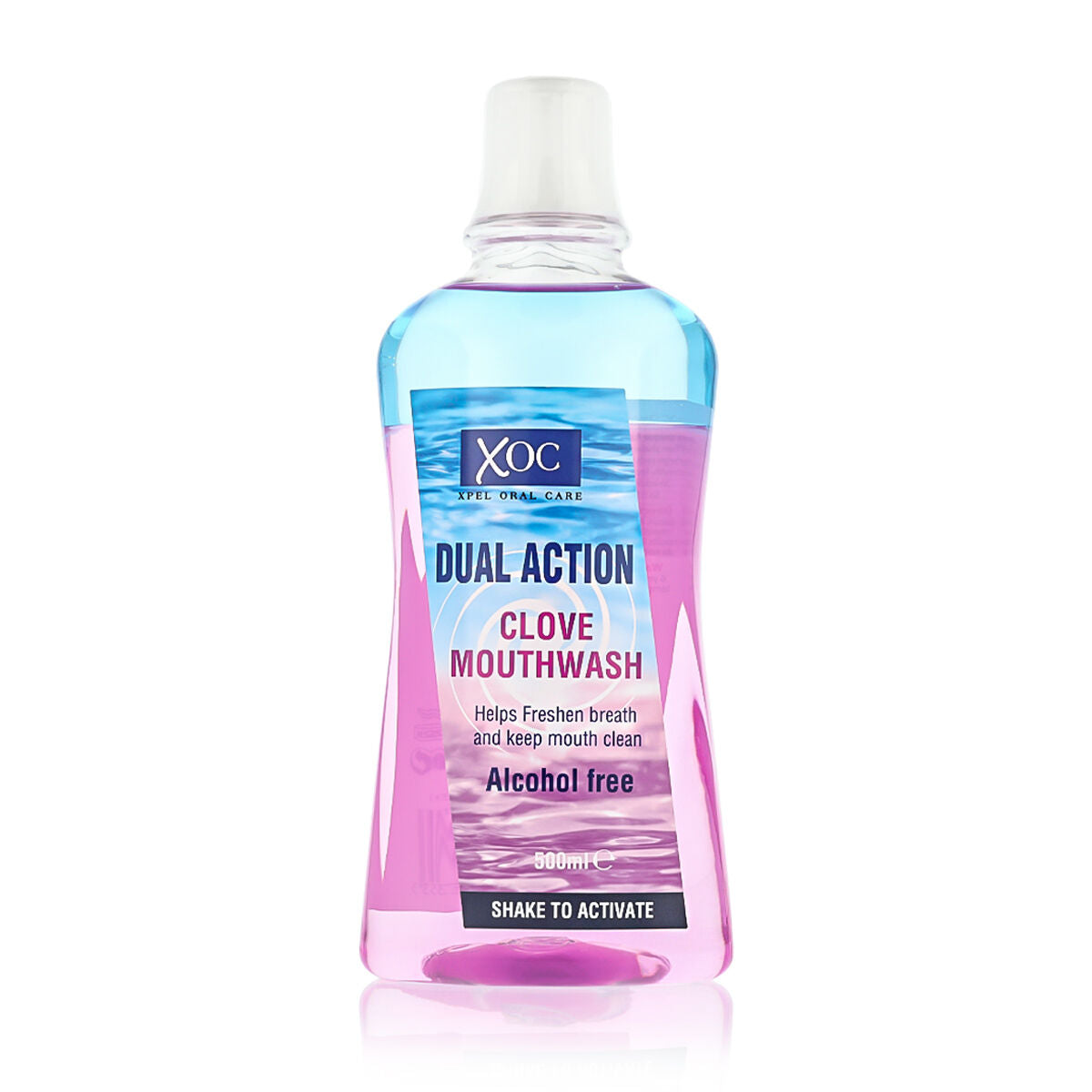 Xpel Oral Care Dual Action Clove Mouthwash 500 ml