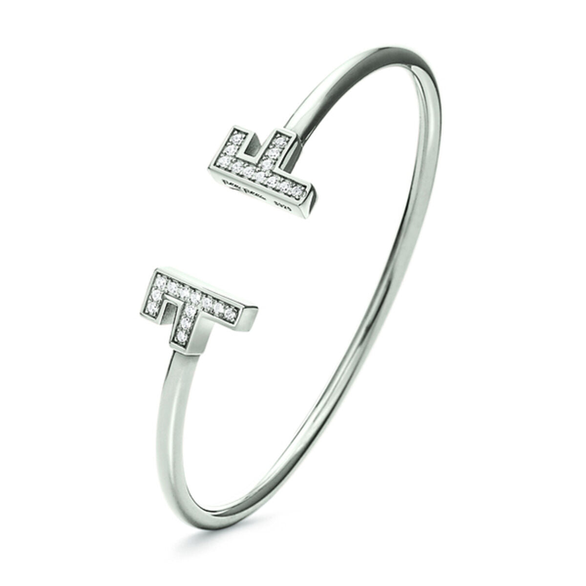 Bracelet Folli Follie F Sterling silver (Ø 58 mm) - Colour: Black