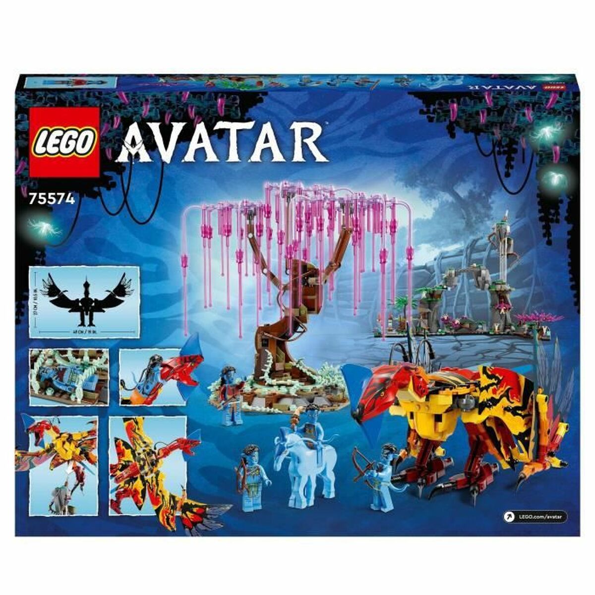 Construction set Lego Toruk Makto y el Árbol de las Almas Multicolour 1212 Pieces