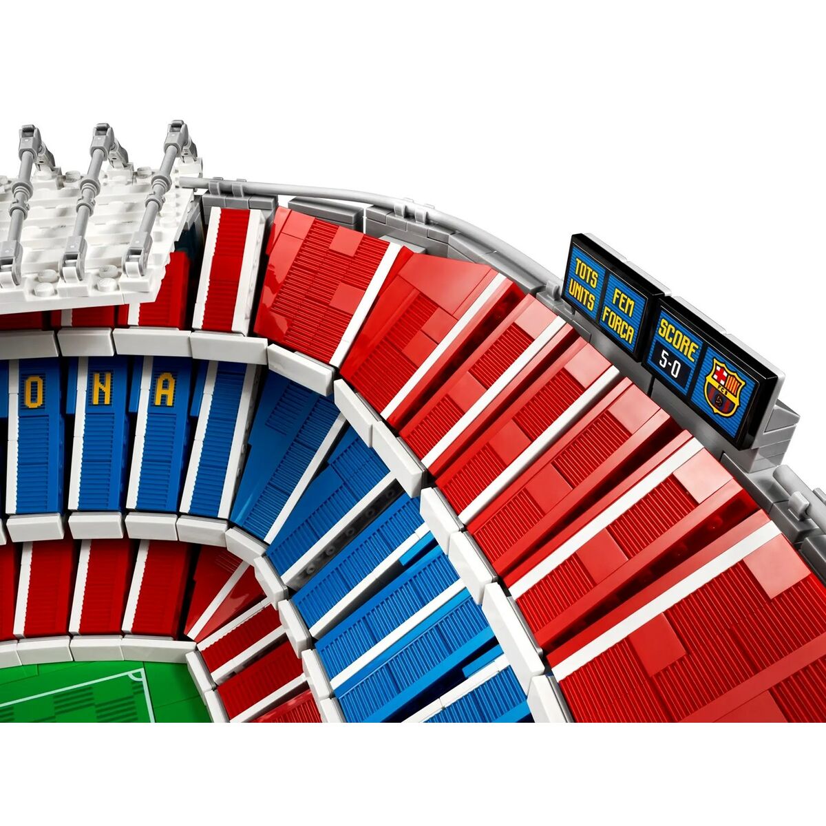 Construction set Lego Icons: Camp Nou - FC Barcelona 10284 5509 Pieces