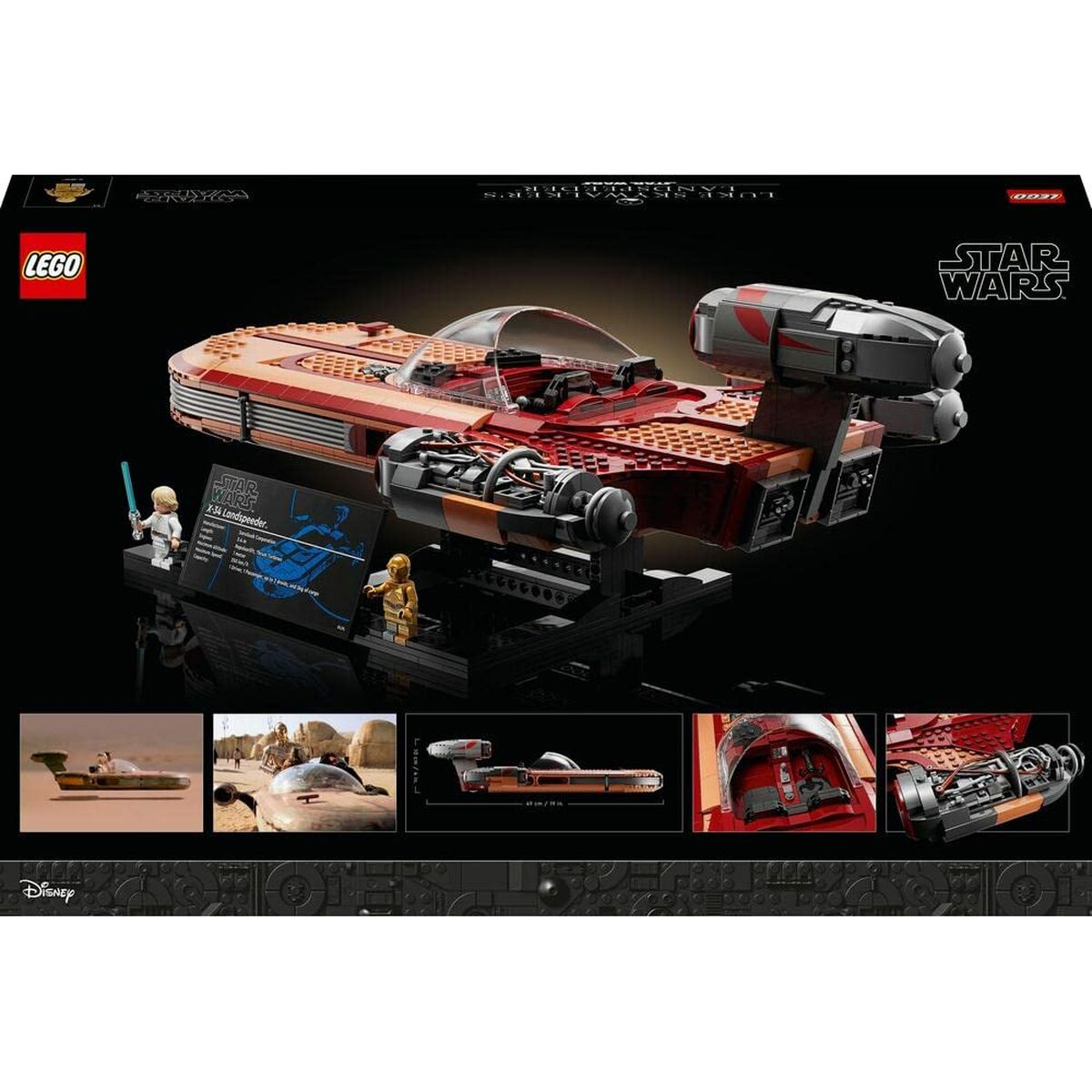 Construction set Lego Star Wars 75341 Luke Skywalker's Landspeeder 1890 Pieces