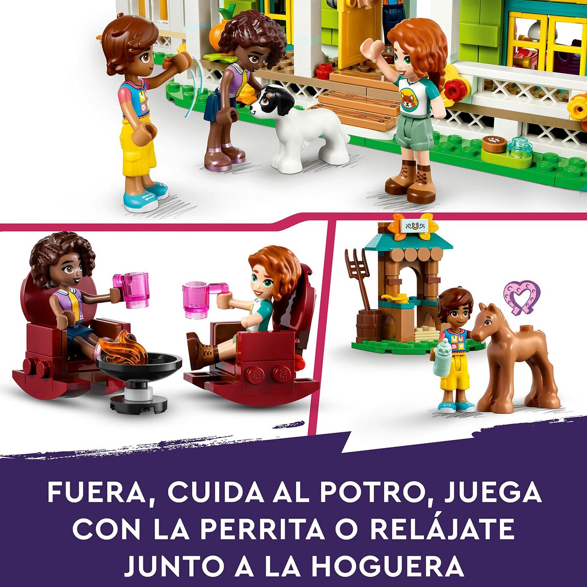 Construction set Lego Casa de Autumn 853 Pieces