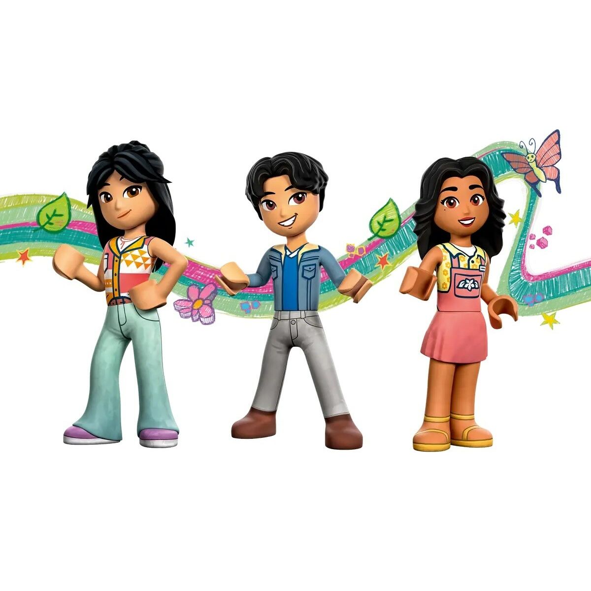 Construction set Lego 41757 JARDÍN BOTÁNICO Colourless