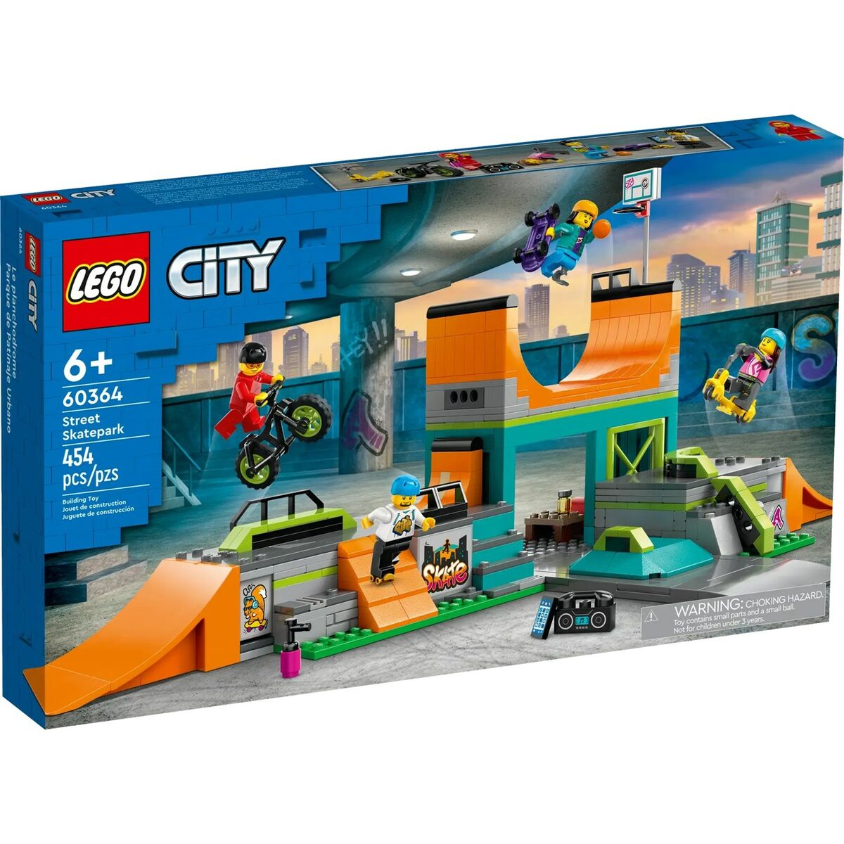 Construction set Lego 60364 SKATEPARK CALLEJERO