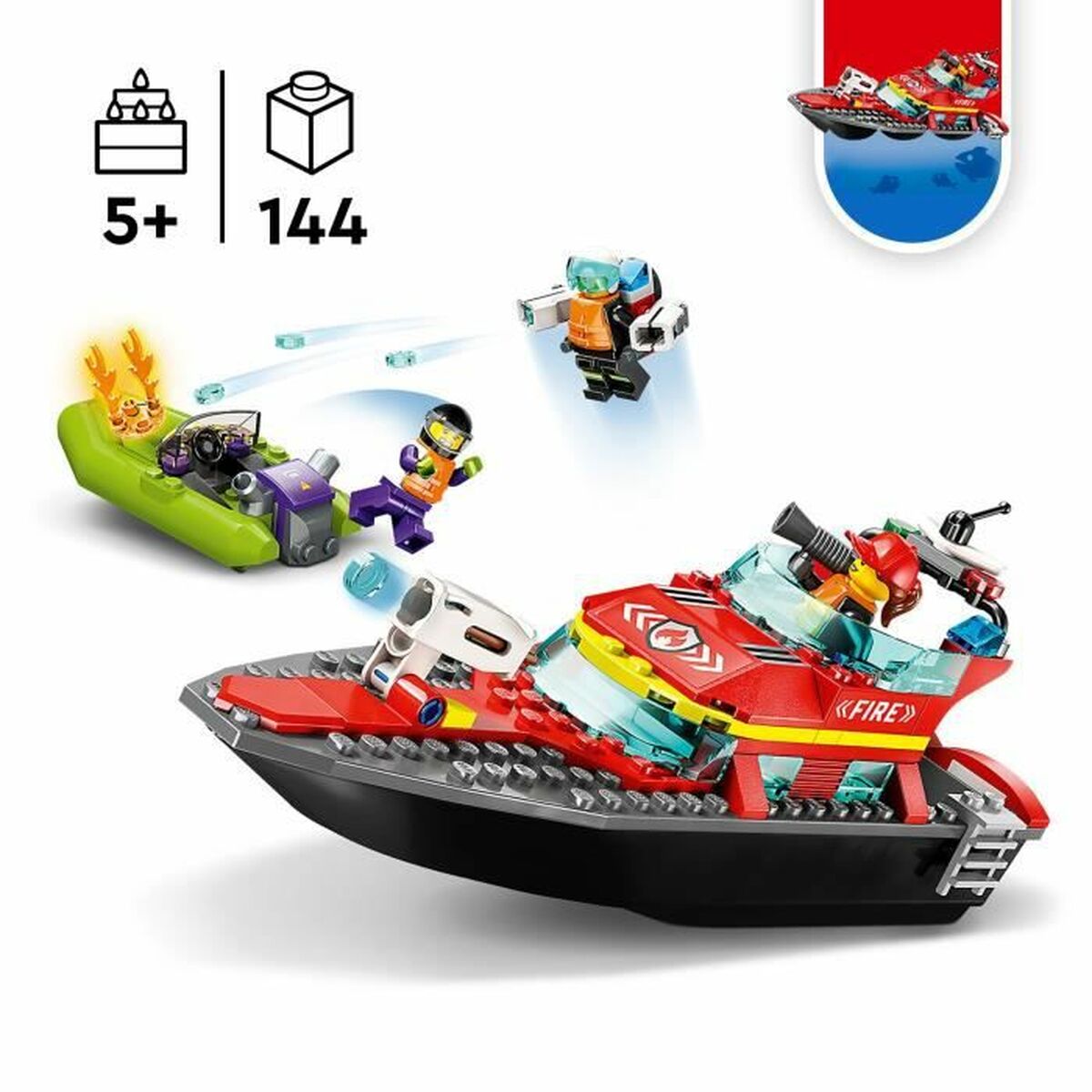 Construction set Lego 60373 Multicolour 144 Pieces