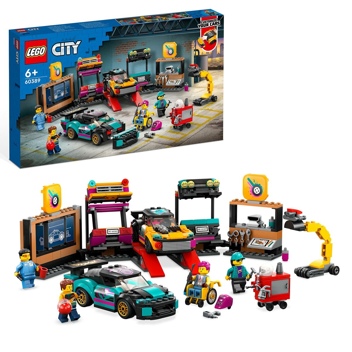 Construction set Lego GARAJE A MEDIDA 507 Pieces