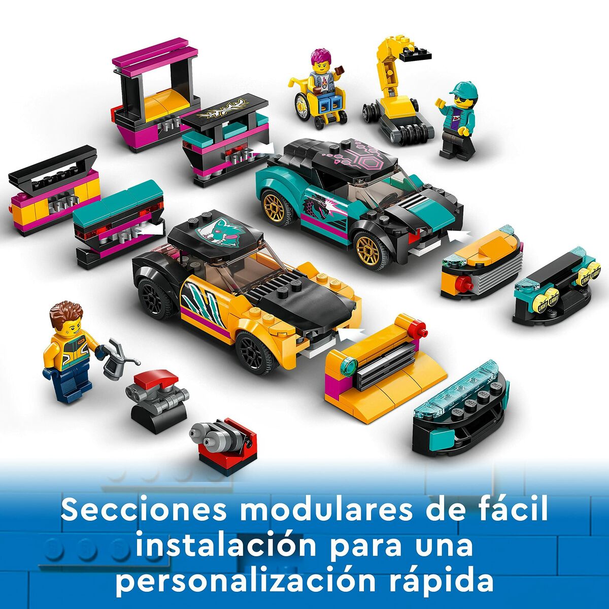 Construction set Lego GARAJE A MEDIDA 507 Pieces