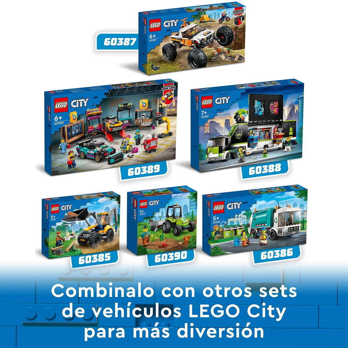 Construction set Lego GARAJE A MEDIDA 507 Pieces