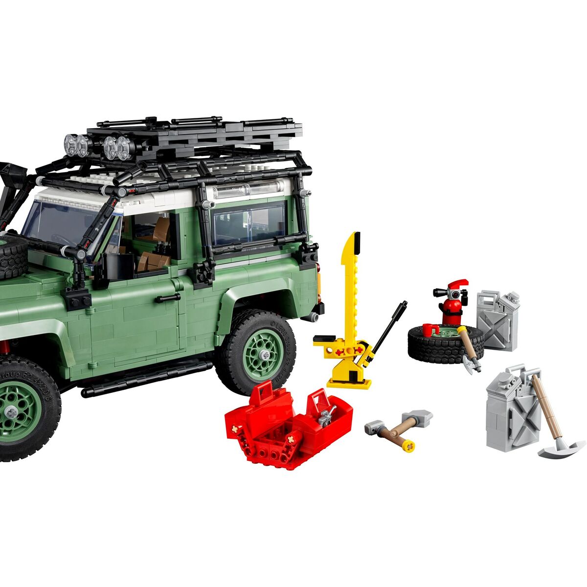 Construction set Lego LAND ROVER CLASSIC DEFENDER 90 Black 2336 Pieces