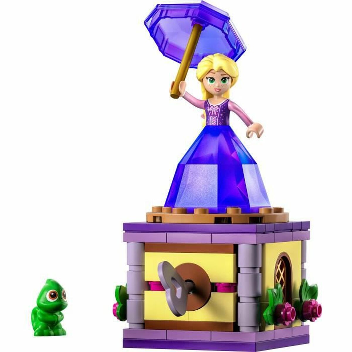 Construction set Lego Rapunzel Girando