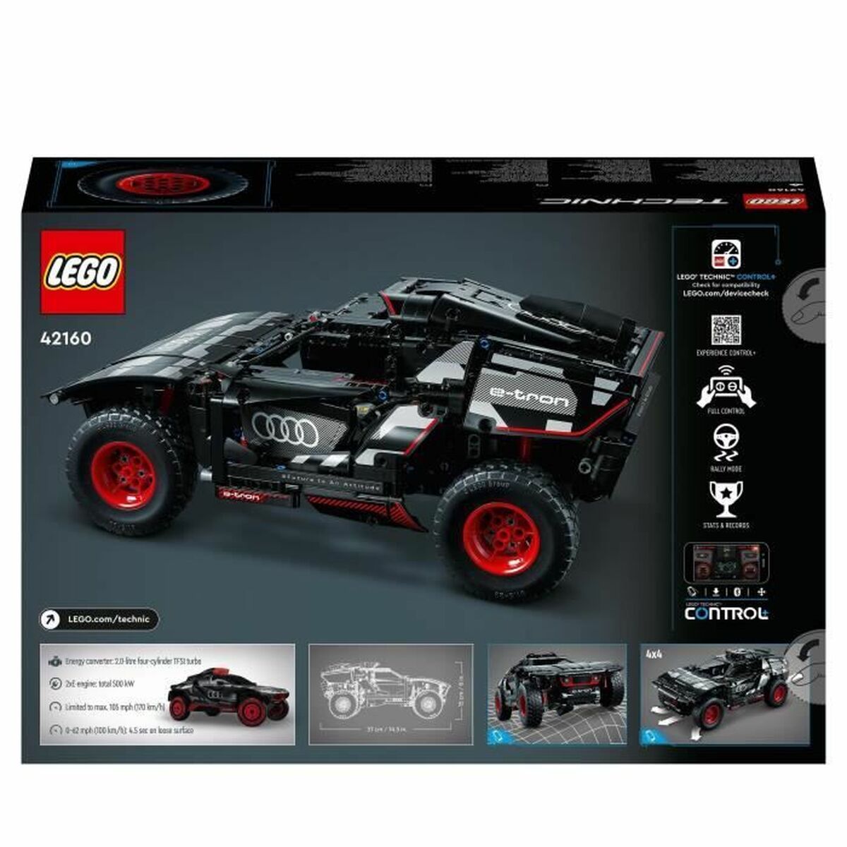 Construction set Lego Audi RS Q e-tron Multicolour