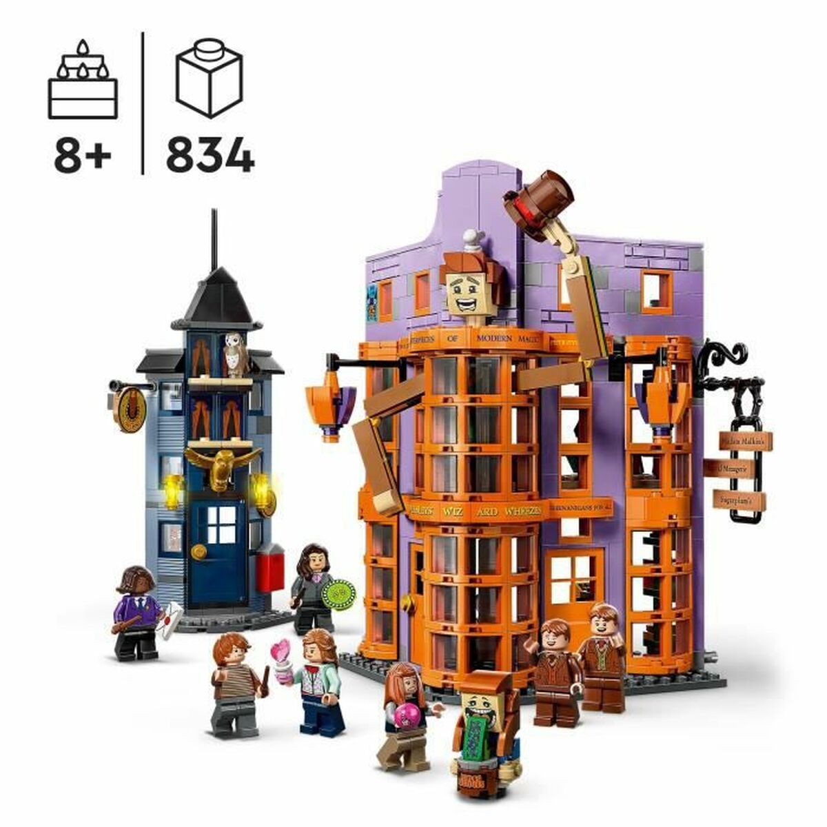 Construction set Lego 76422 Le Chemin de Traverse Colourless Harry Potter