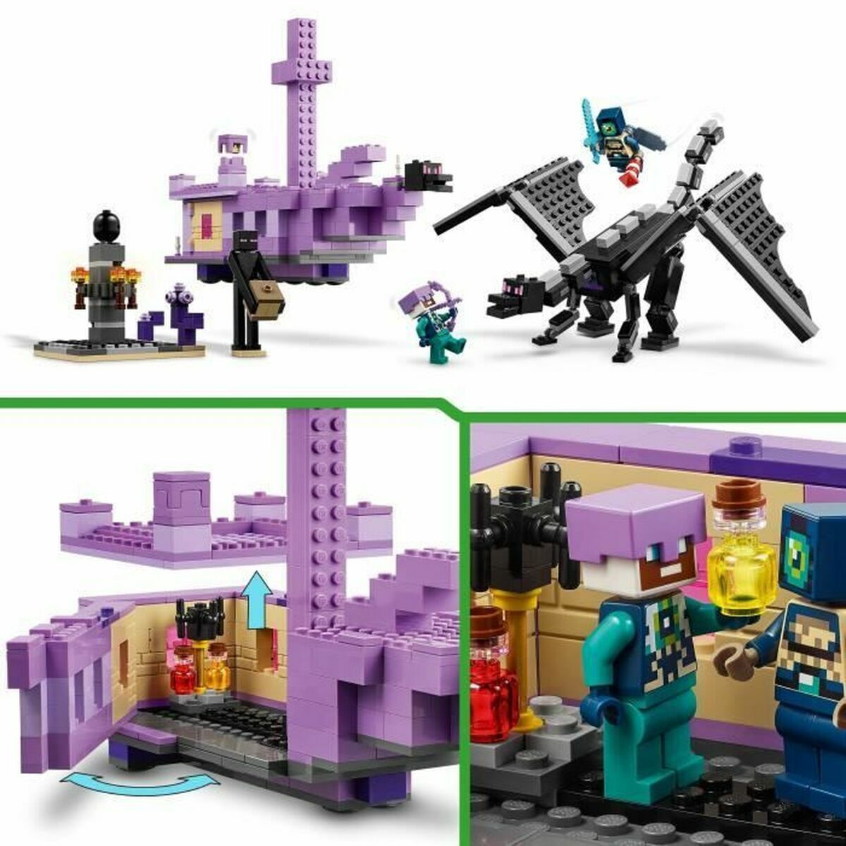 Construction set Lego Dragón Kresu y Barco Kresu Multicolour