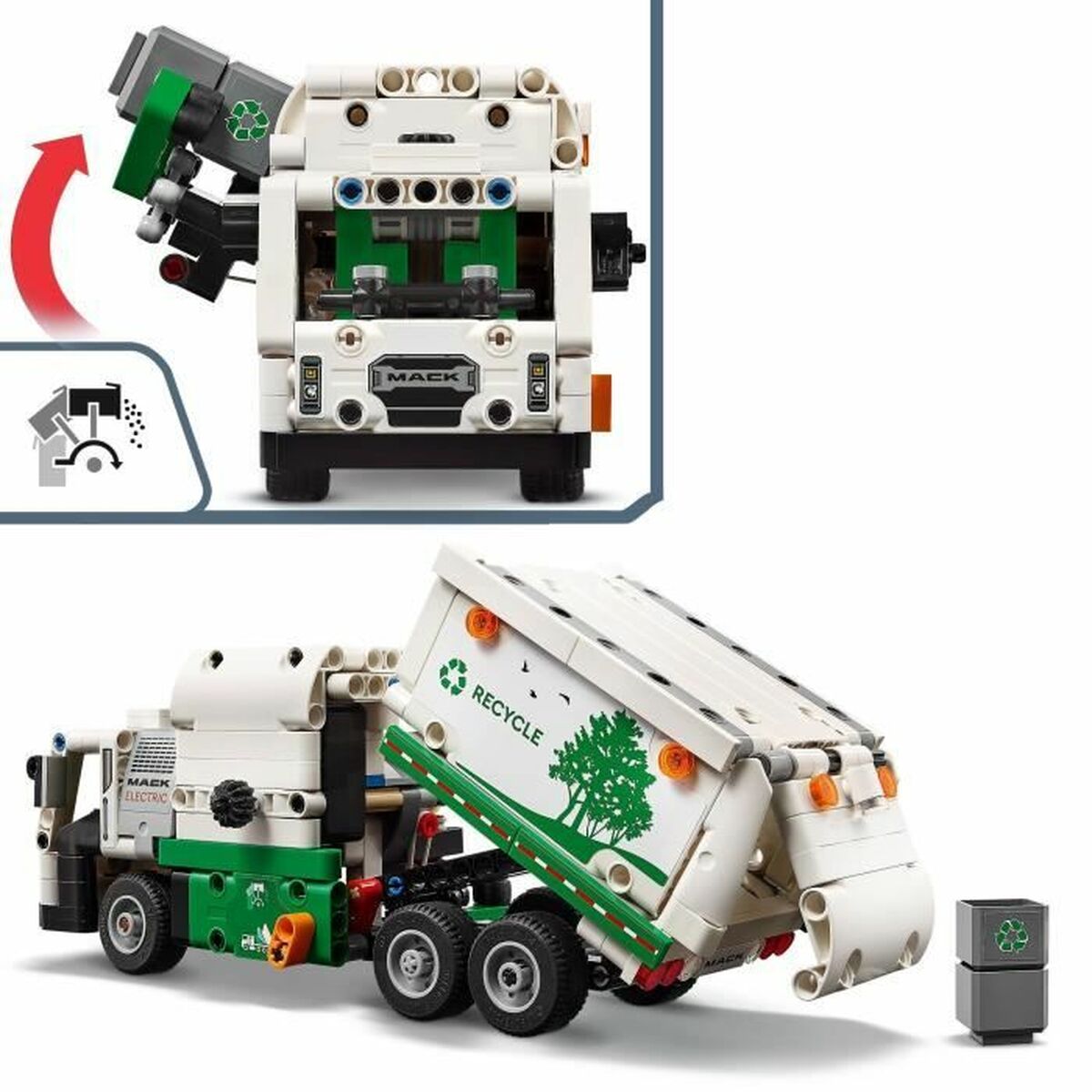 Construction set Lego MACK LR Multicolour