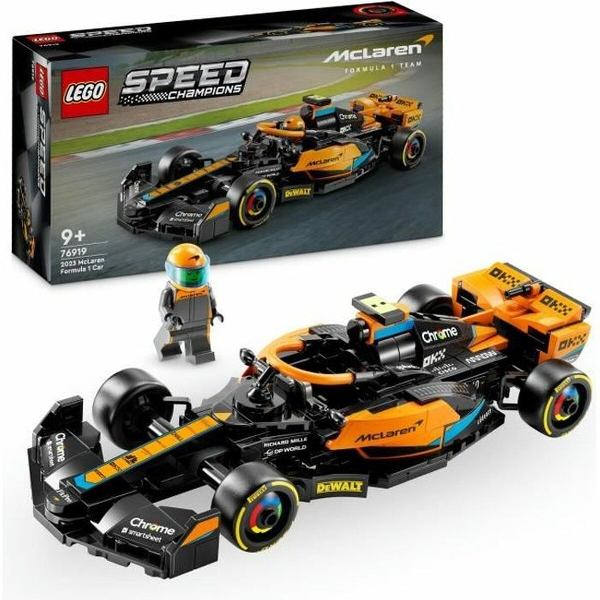 Construction set Lego 76919 F1 McLaren 2023 Multicolour 245 Pieces