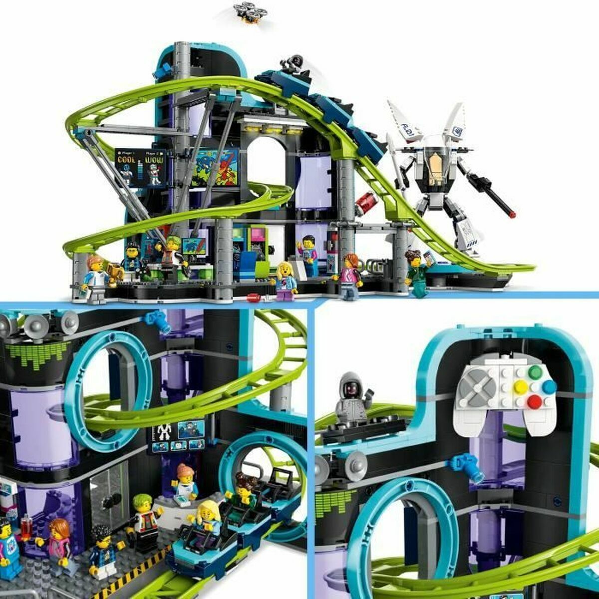 Construction set Lego Parque Mundial de Robots Multicolour
