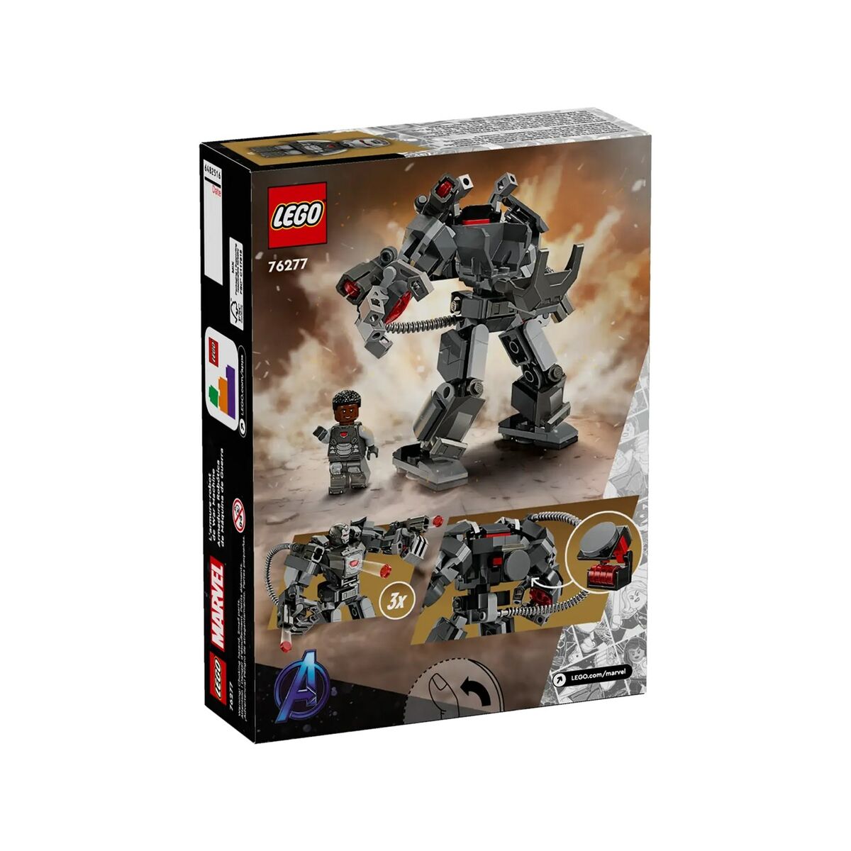 Construction set Lego WAR MACHINE ARMADURA MECÁNICA Multicolour 154 Pieces